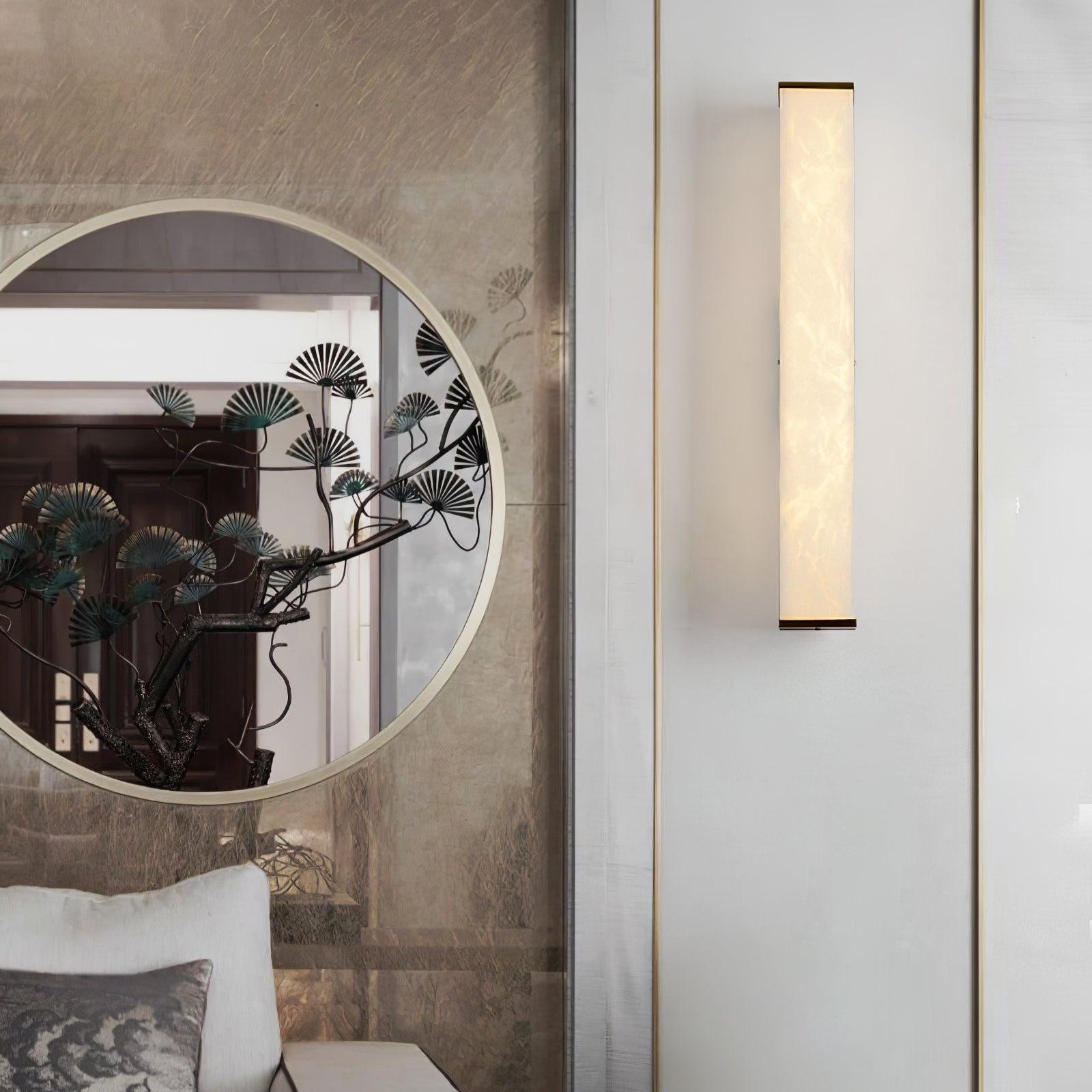 Vithaira Alabaster Linear Wall Lamp - Letslighting