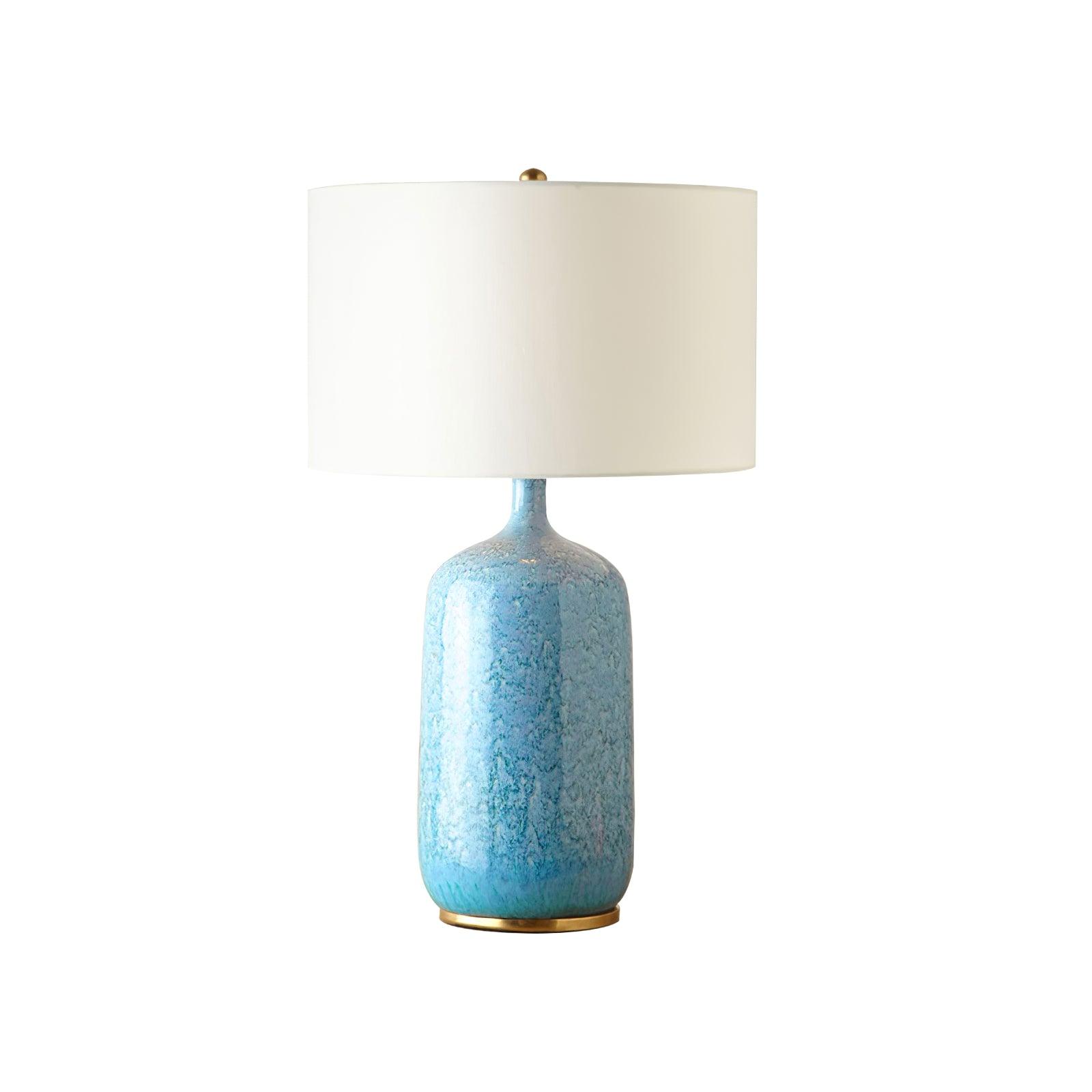 Vintare Fabric Ceramics Table Lamp - Letslighting