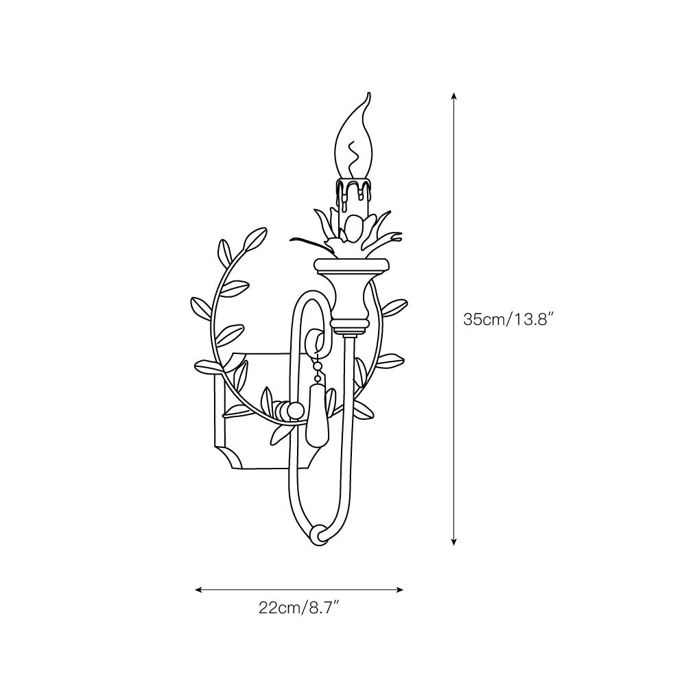 Charm Individual Creativity Wooden Wall Lamp - Letslighting
