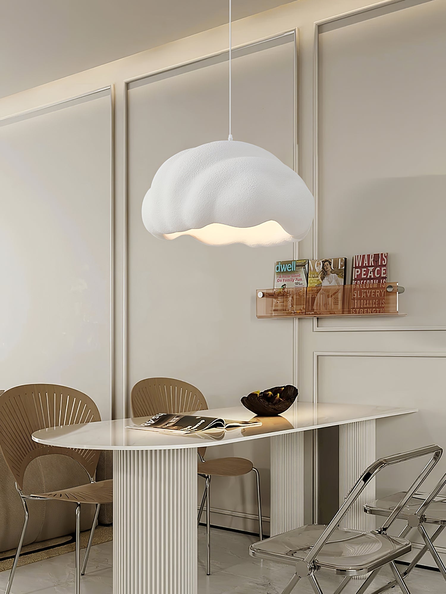 Itheira Modern Minimalist Plastic Pendant Light - Letslighting