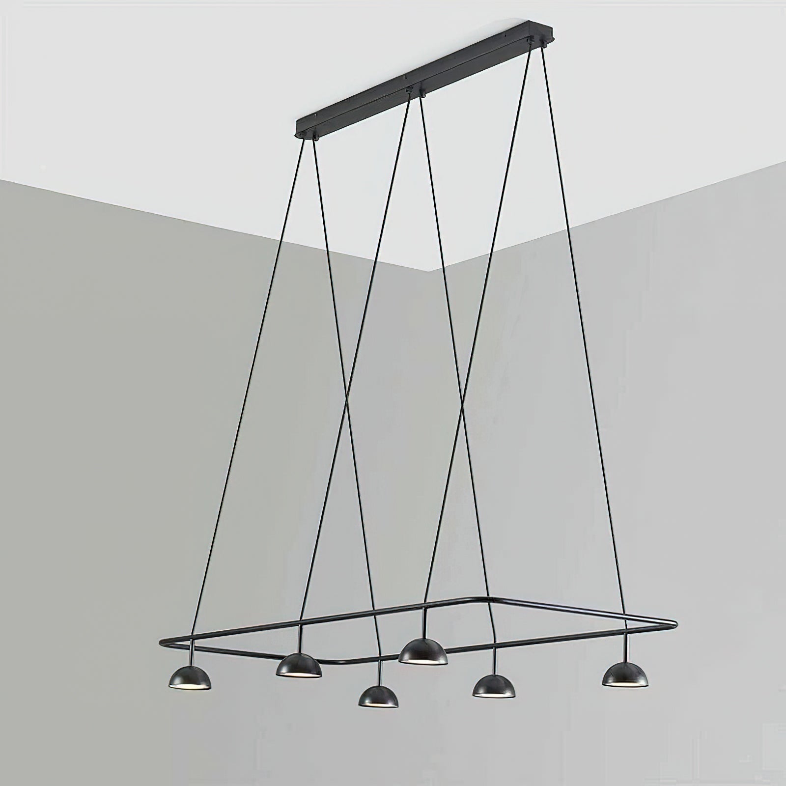 Aurora Chandelier LED Sleek - Letslighting
