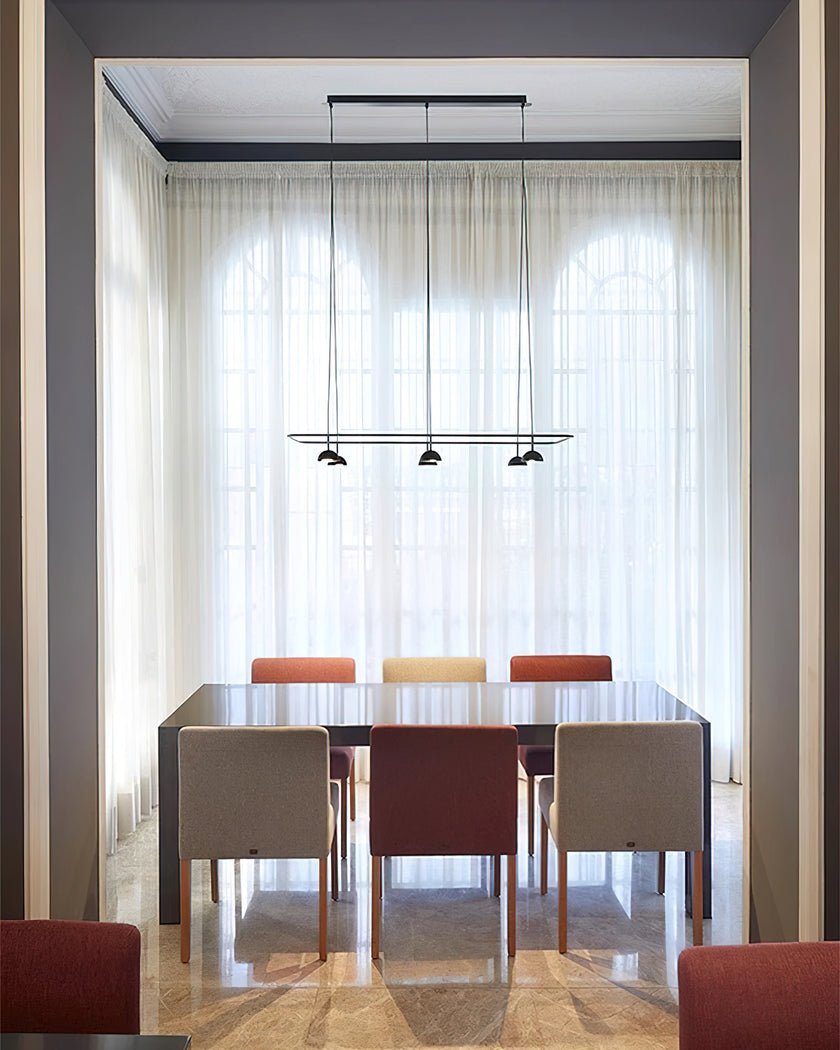 Aurora Chandelier LED Sleek - Letslighting