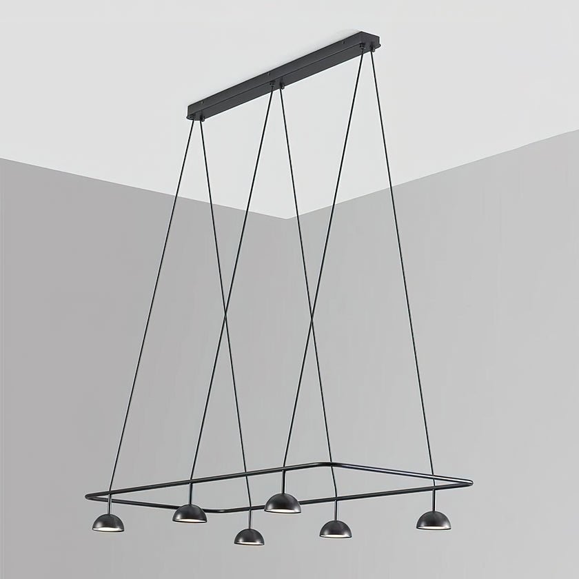 Aurora Chandelier LED Sleek - Letslighting