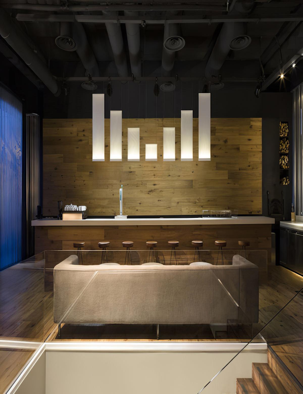 Lumina Minimalist Curtain Pendant Lamp - Letslighting