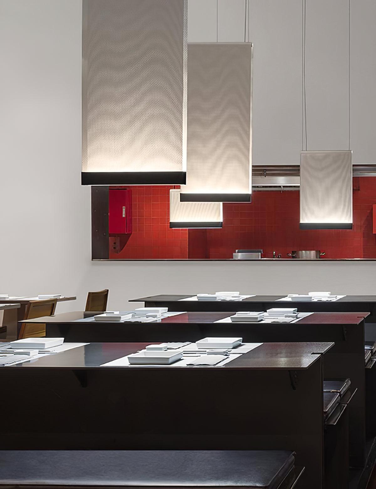 Lumina Minimalist Curtain Pendant Lamp - Letslighting