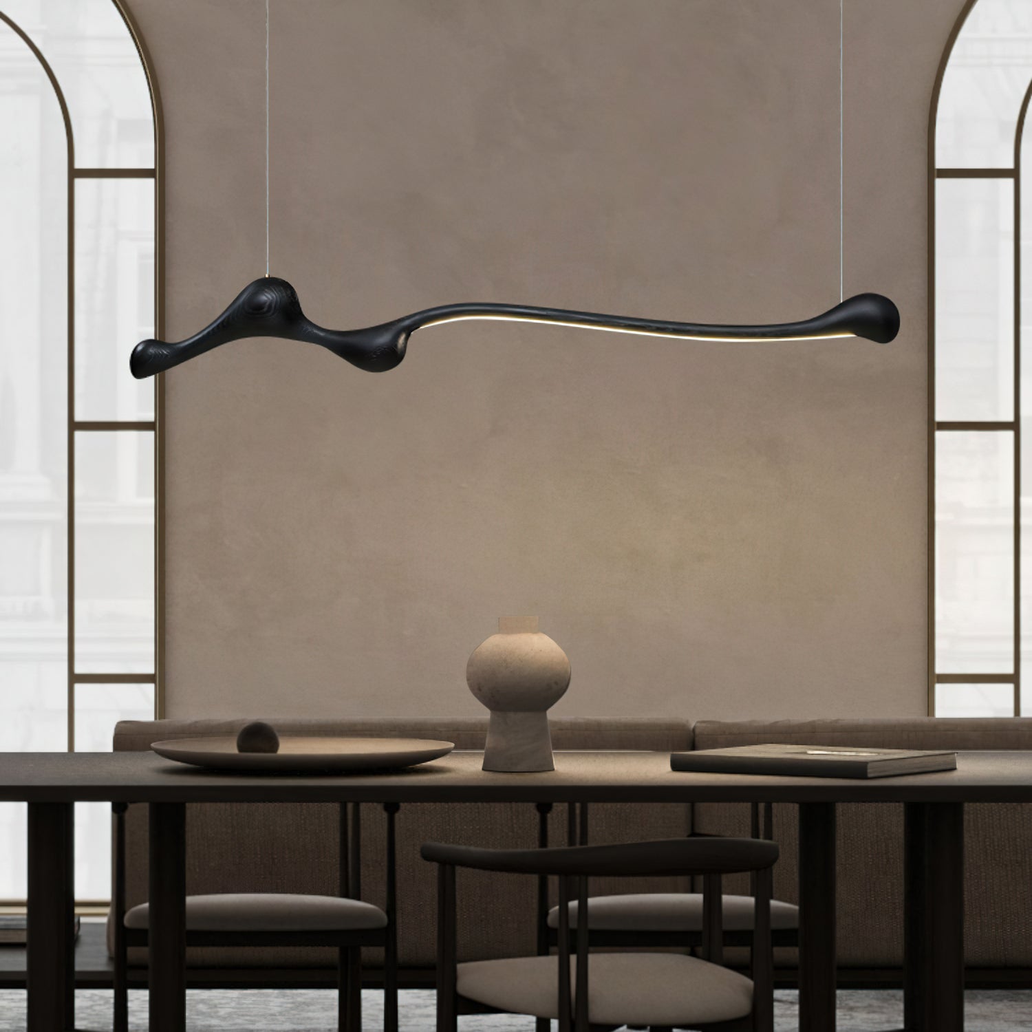Solarace Wood Retro Pendant Lamp - Letslighting