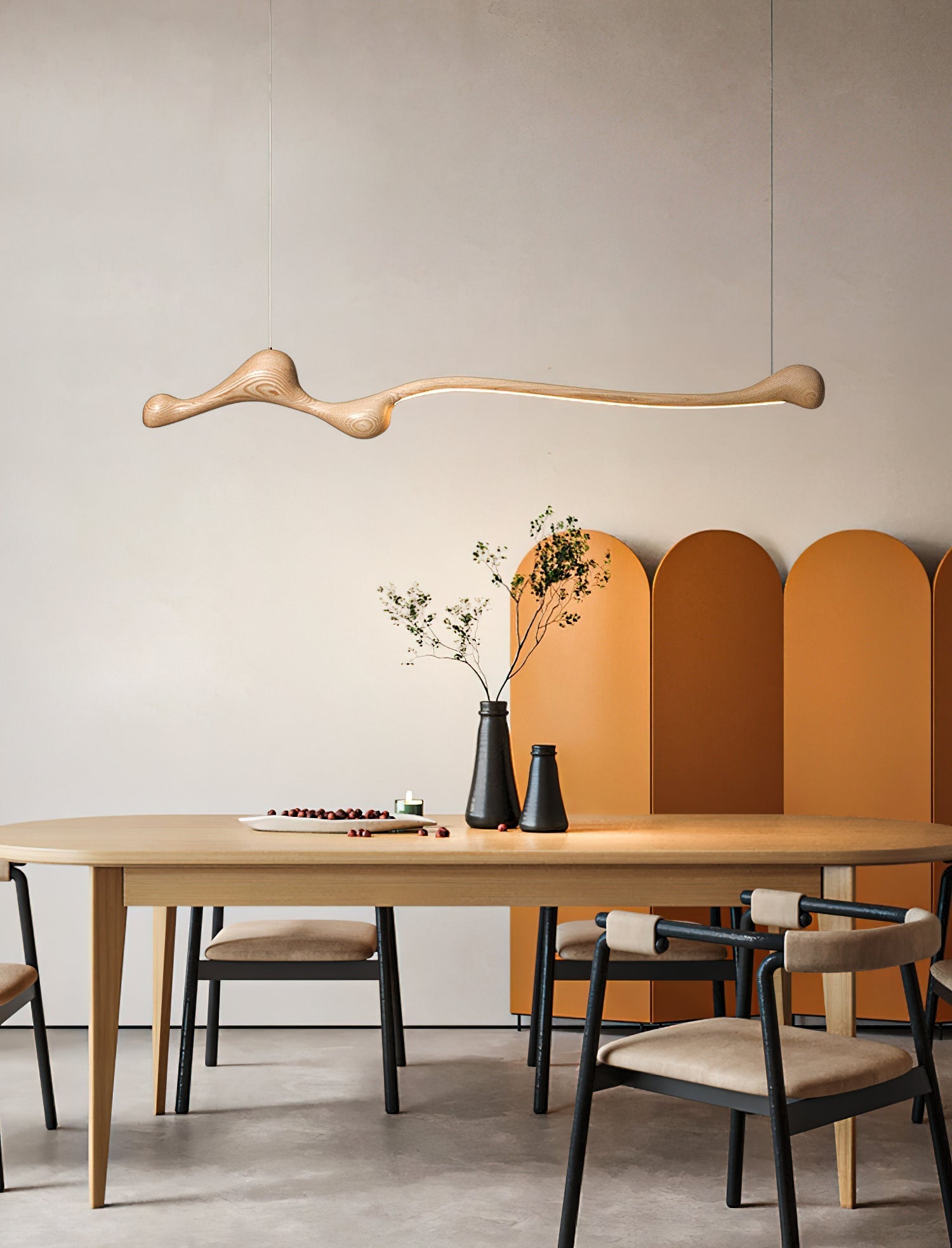 Solarace Wood Retro Pendant Lamp - Letslighting