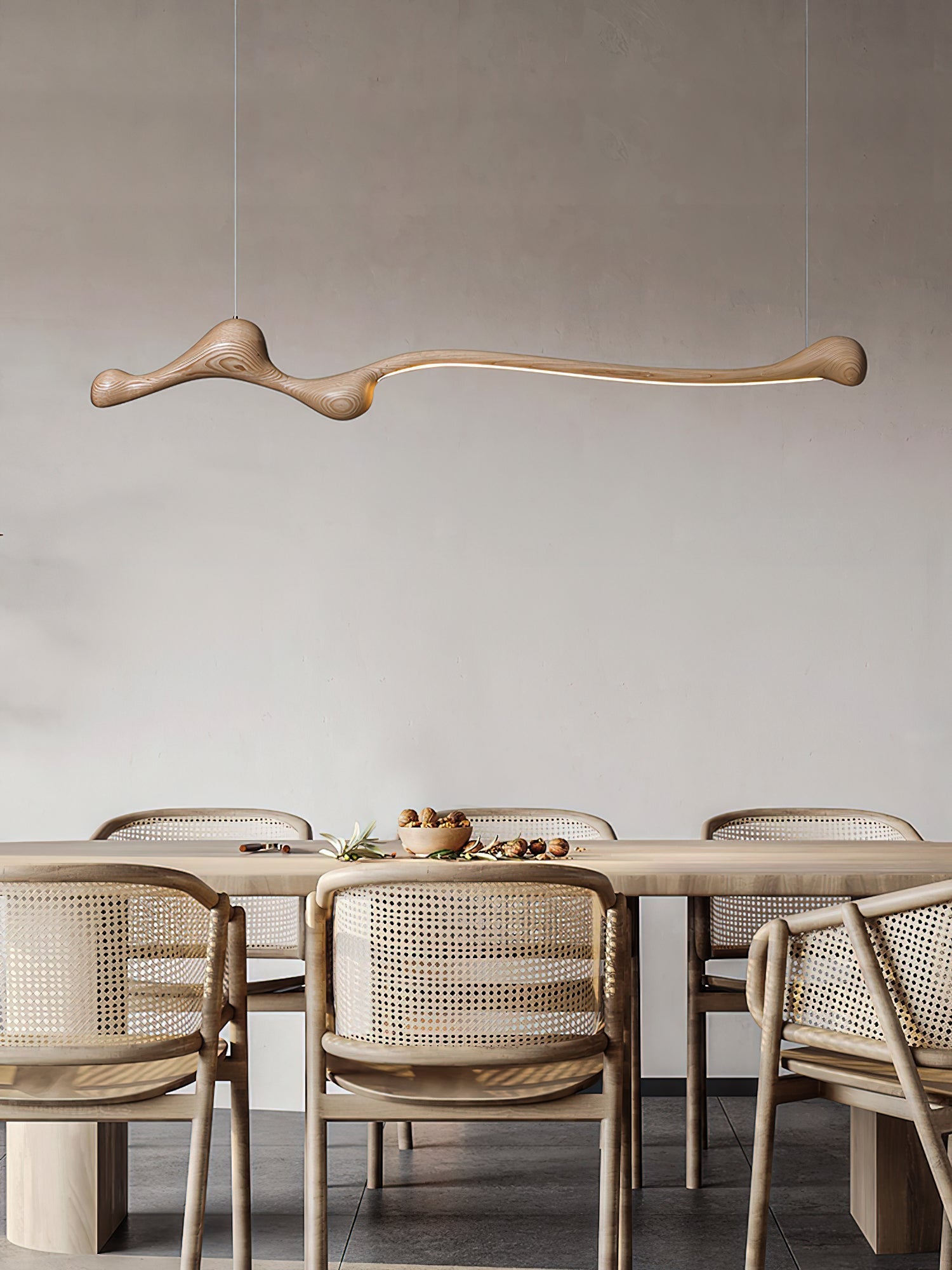 Solarace Wood Retro Pendant Lamp - Letslighting