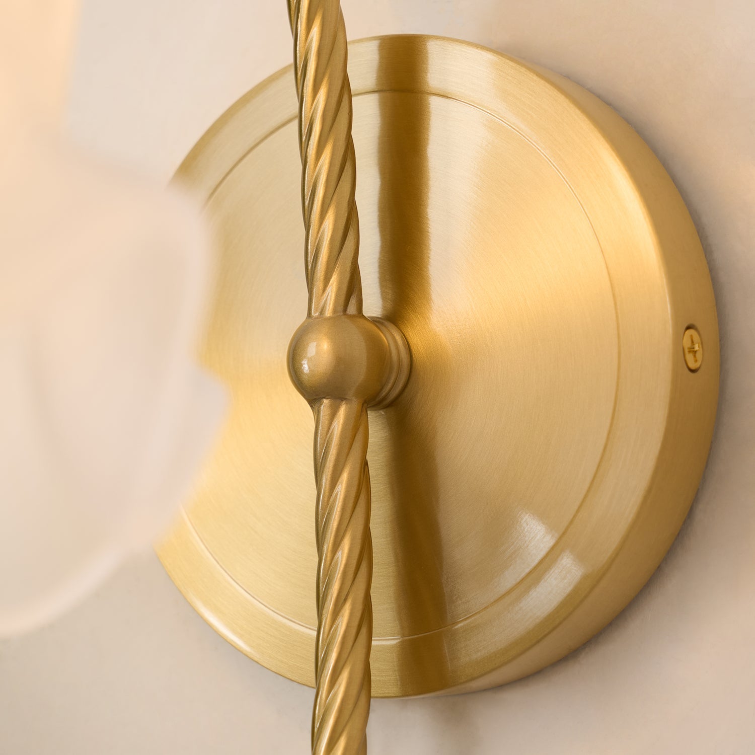 Lustra Wall Sconce Brass Gooseneck Glass - Letslighting