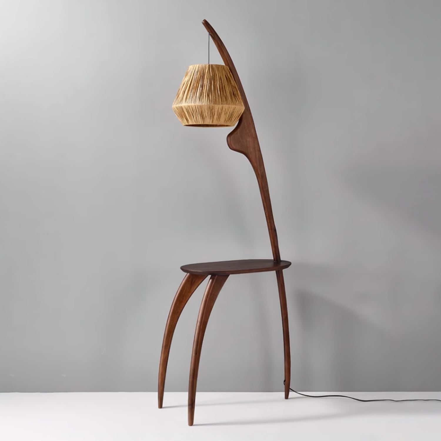 Lustra Curved Mantis Arm Floor Lamp - Letslighting