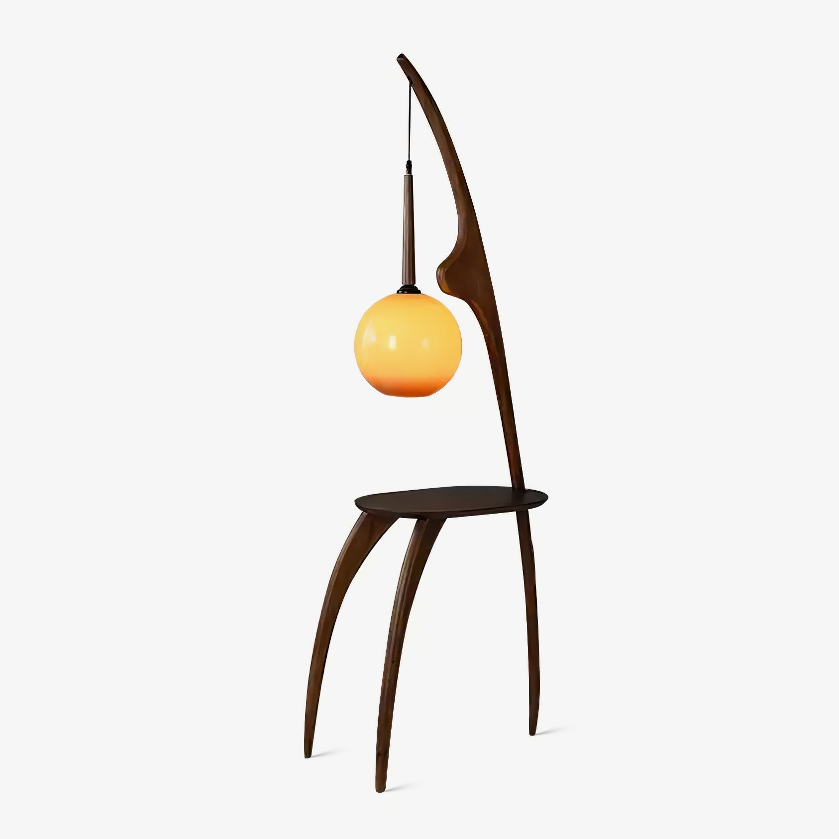 Lustra Curved Mantis Arm Floor Lamp - Letslighting