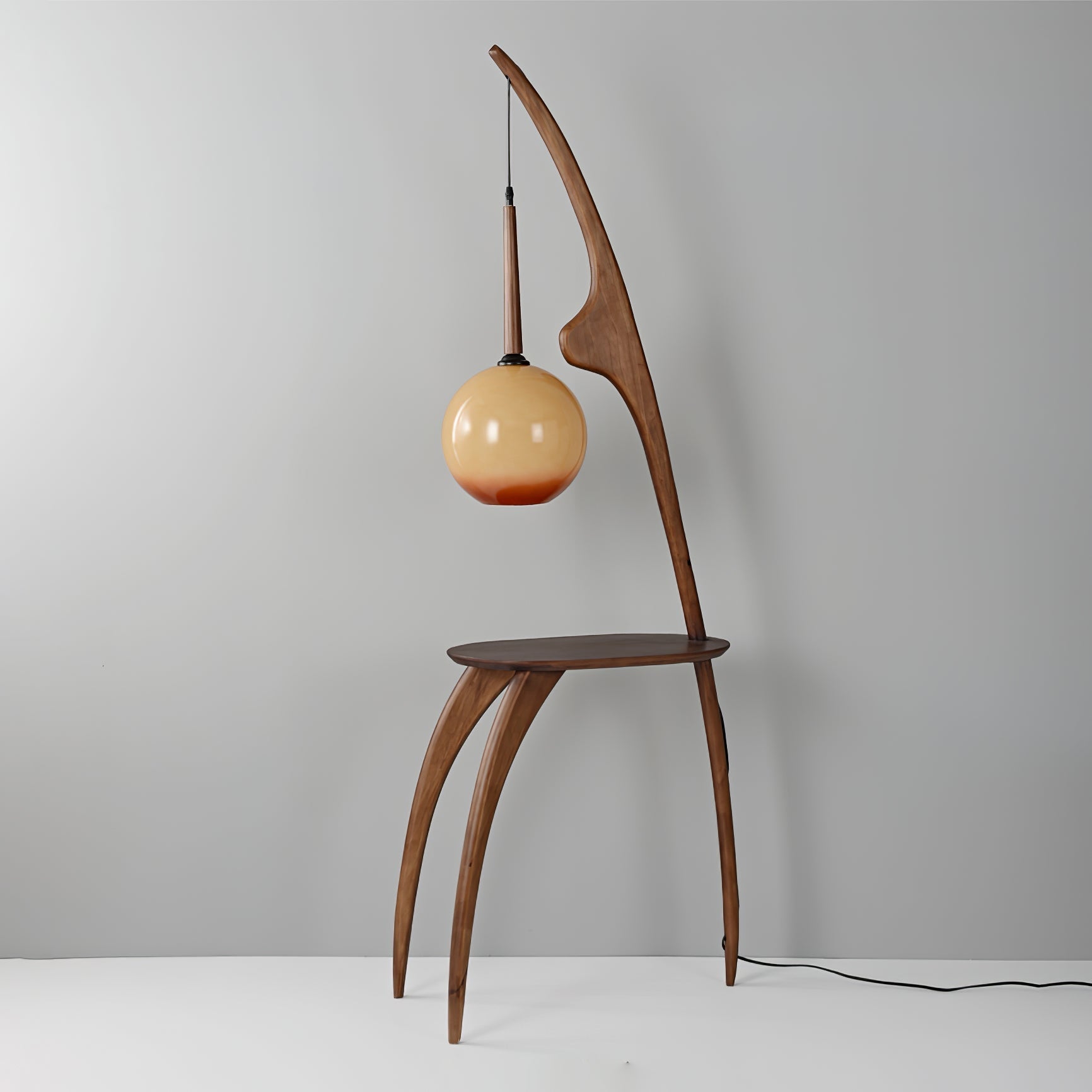 Lustra Curved Mantis Arm Floor Lamp - Letslighting