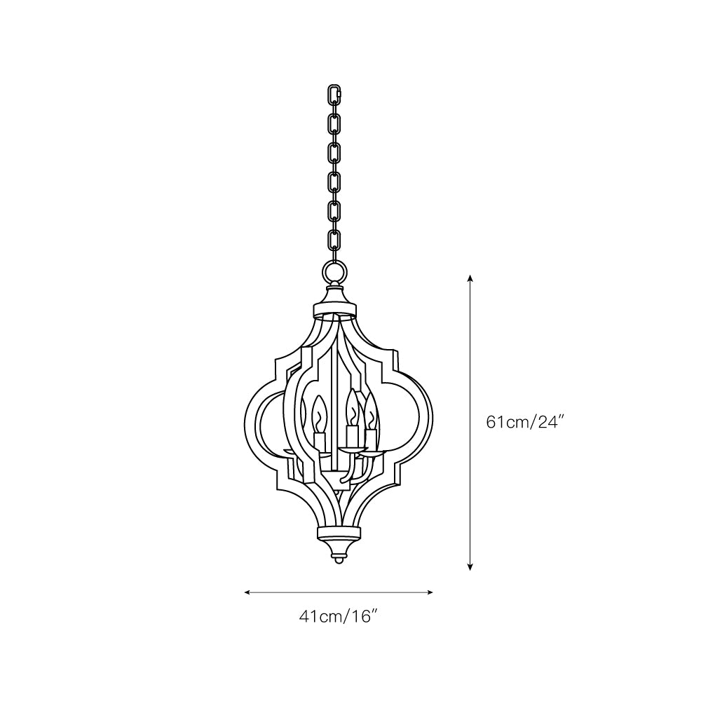 Fervor Individual Creativity Wooden Chandelier - Letslighting