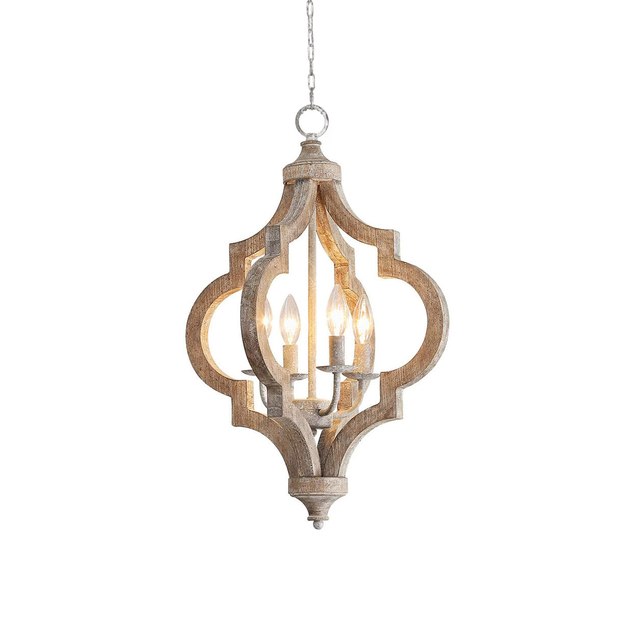 Fervor Individual Creativity Wooden Chandelier - Letslighting
