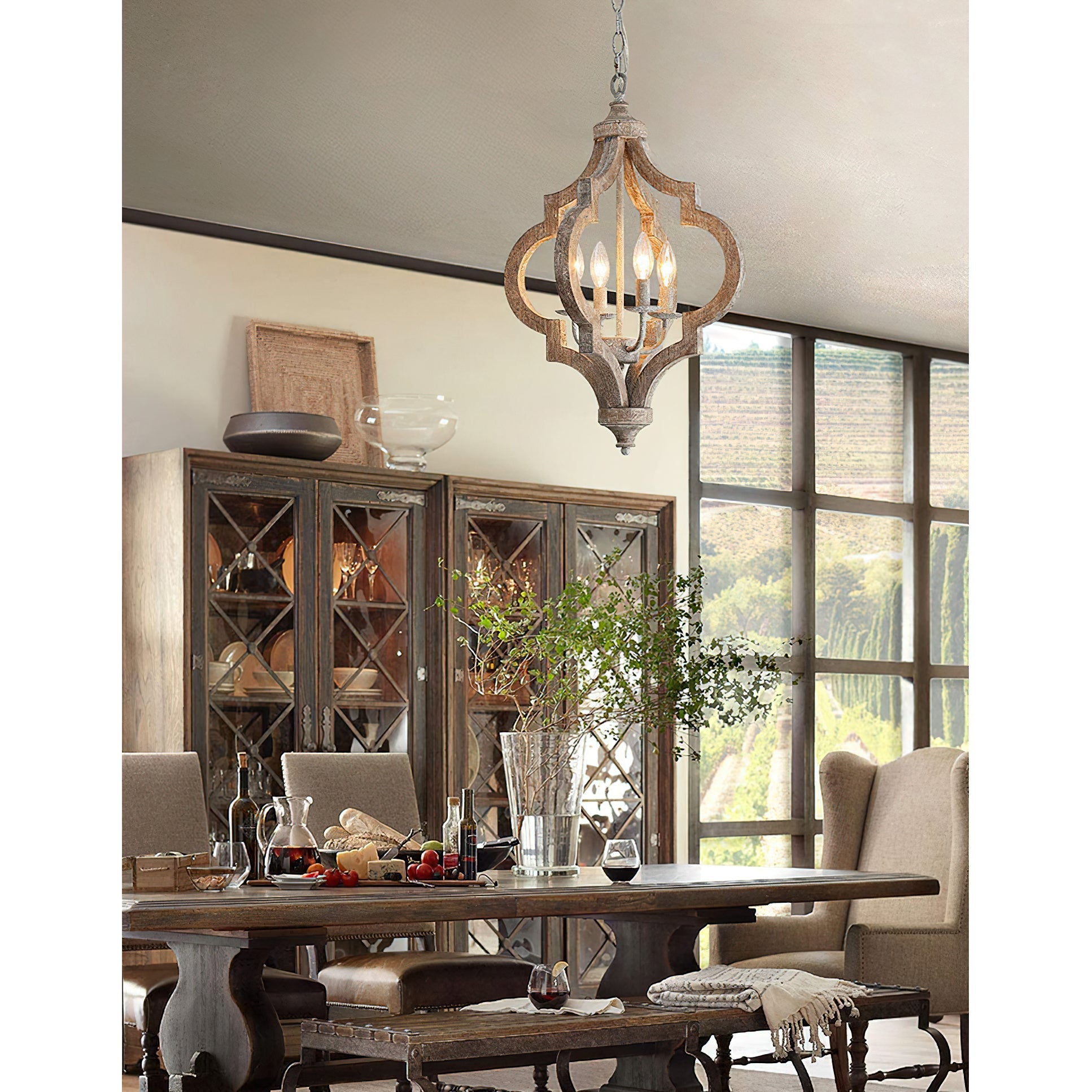 Fervor Individual Creativity Wooden Chandelier - Letslighting