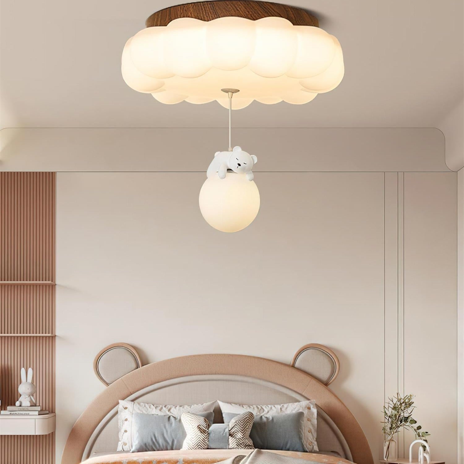 Aria Cute Cake Bear Ceiling Light - Letslighting