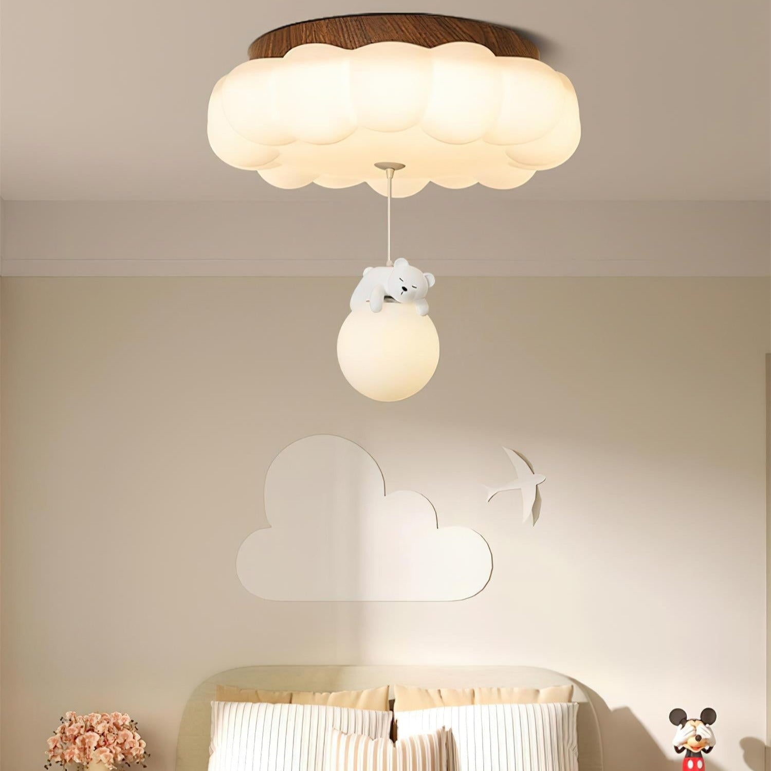Aria Cute Cake Bear Ceiling Light - Letslighting