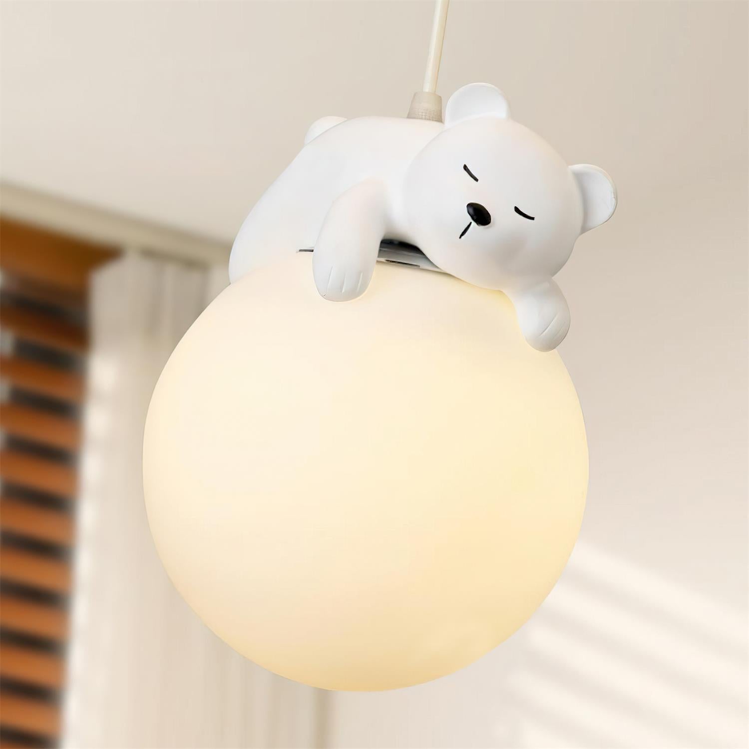 Aria Cute Cake Bear Ceiling Light - Letslighting