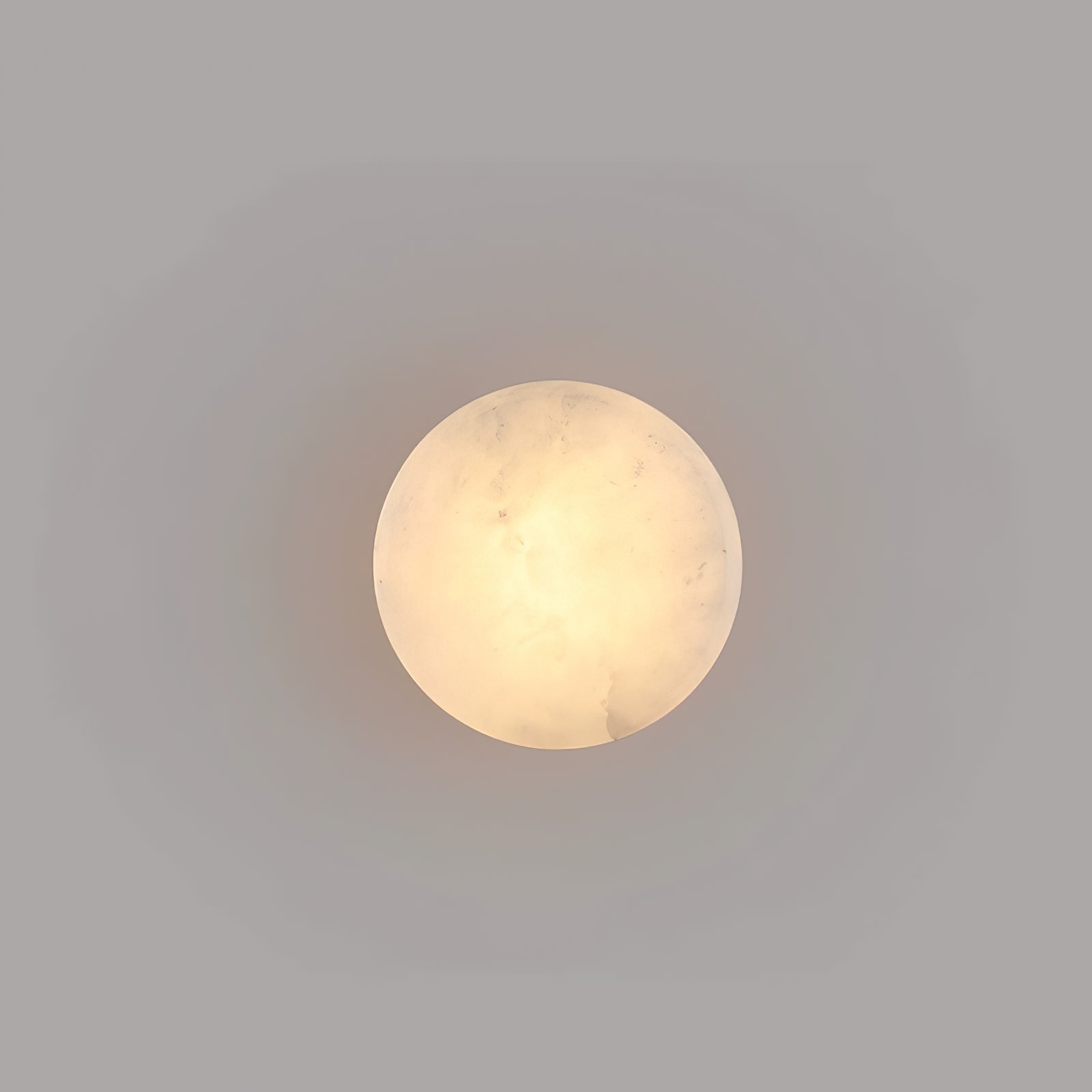 Glim Modern Minimalist Brass Alabaster Wall Lamp - Letslighting