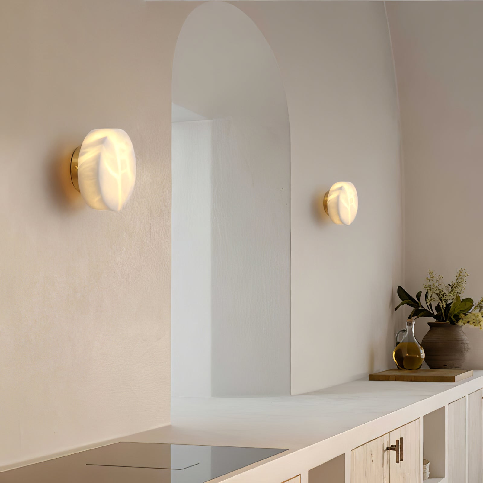 Olzorira Alabaster Wall Light - Letslighting