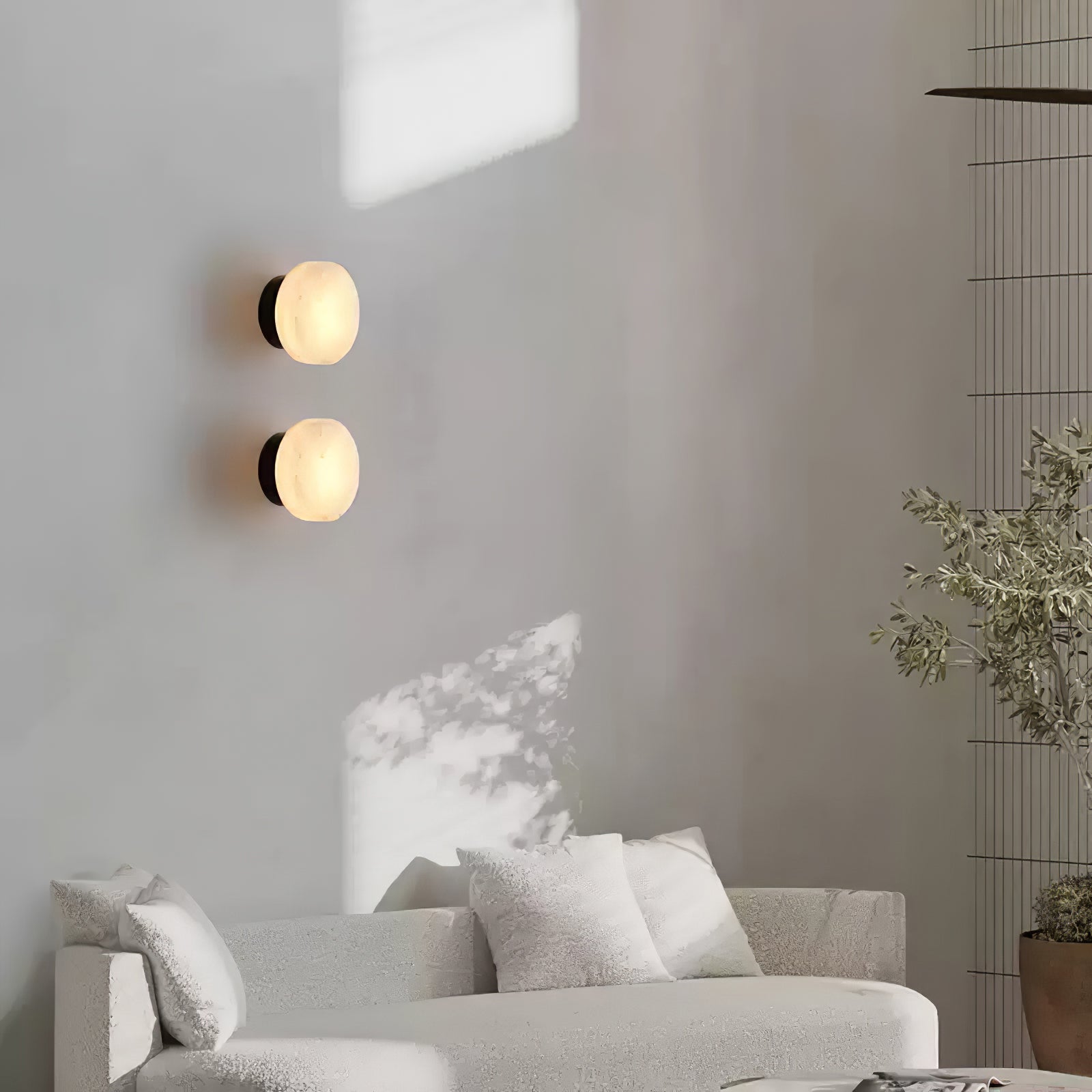 Olzorira Alabaster Wall Light - Letslighting