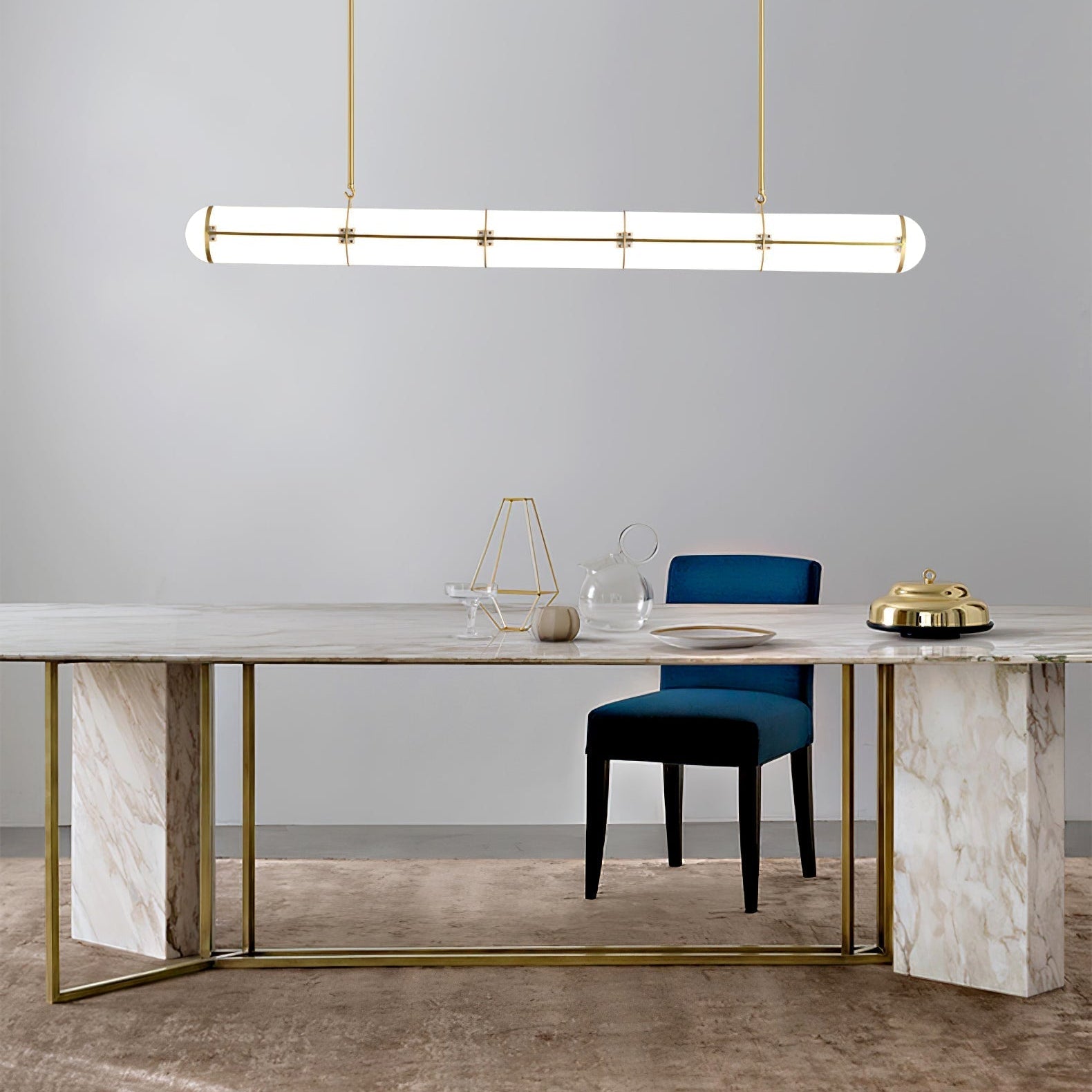 Lustra Pendant Light Cylindrical Endless Dining - Letslighting