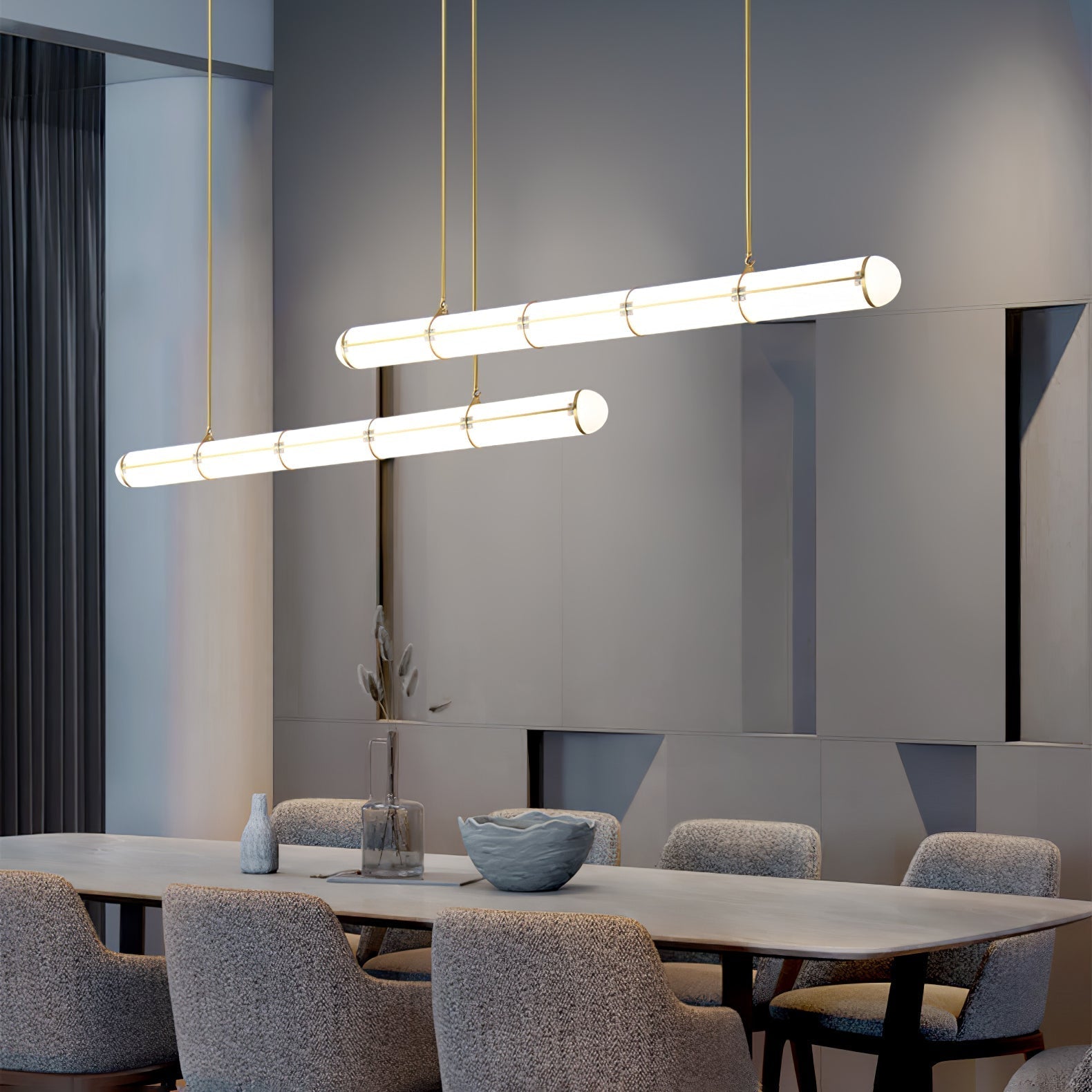 Lustra Pendant Light Cylindrical Endless Dining - Letslighting