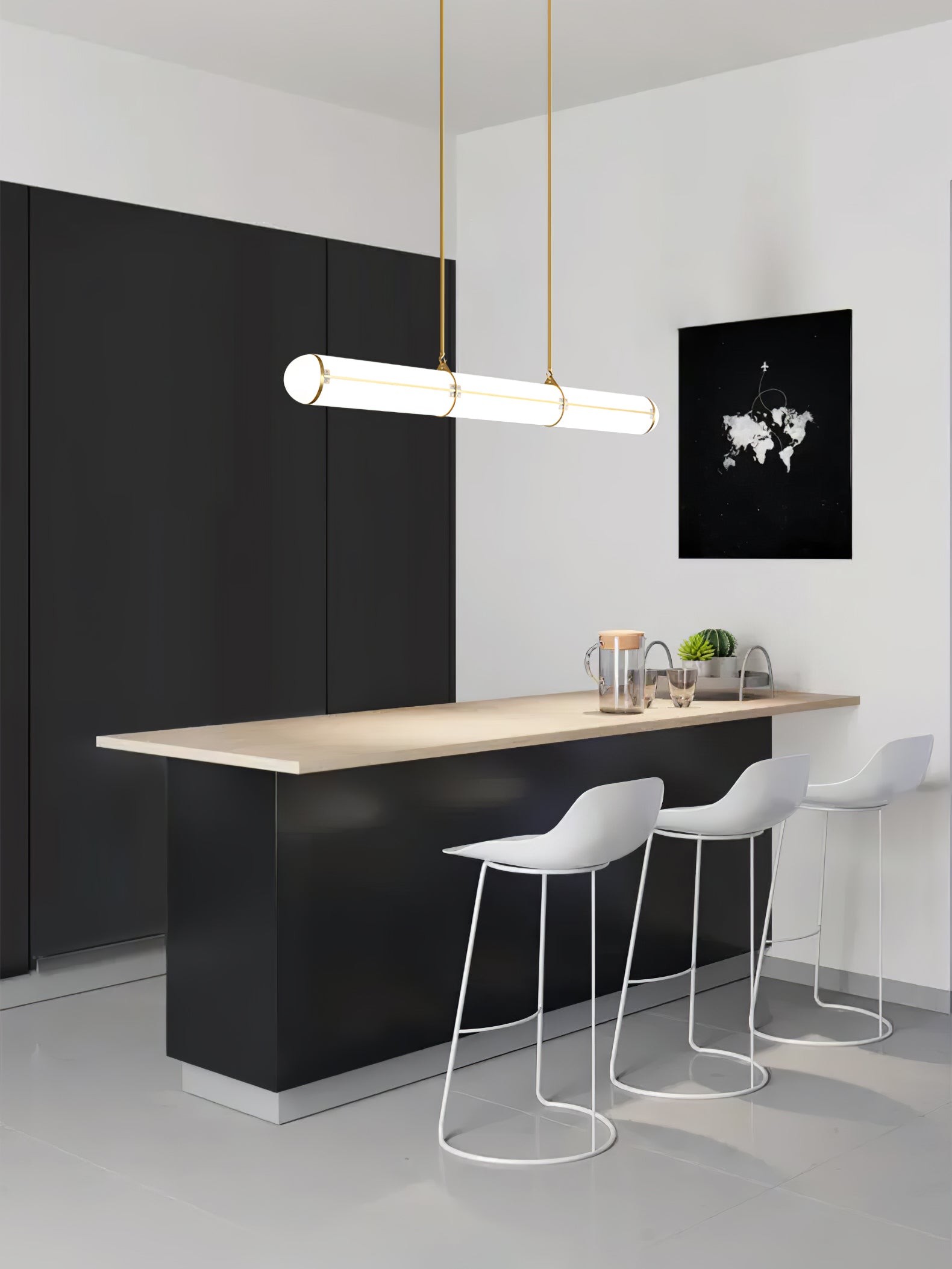 Lustra Pendant Light Cylindrical Endless Dining - Letslighting