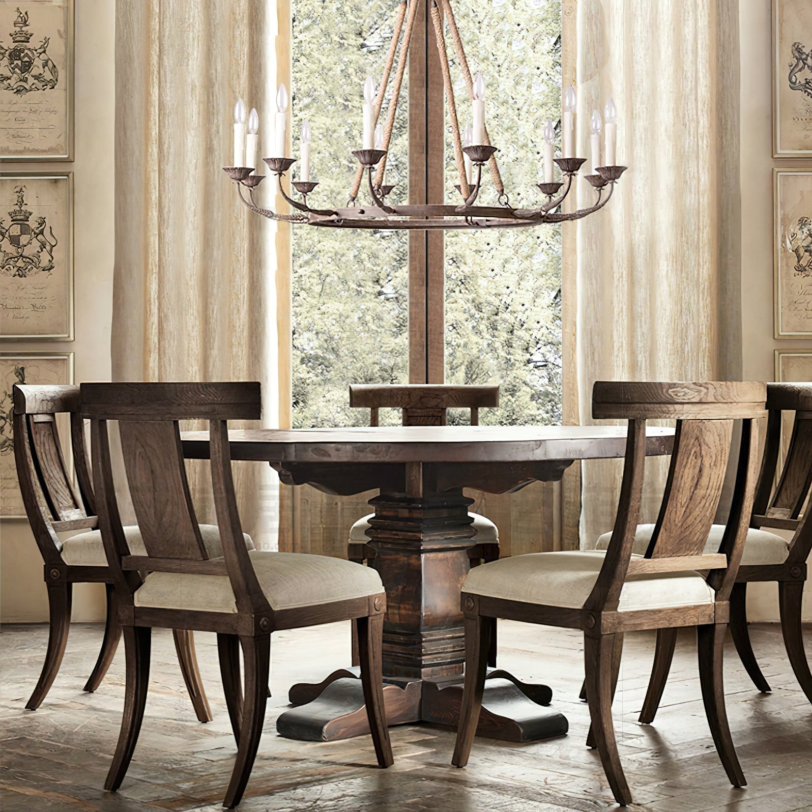 Hush Classic Vintage Industrial Chandelier - Letslighting