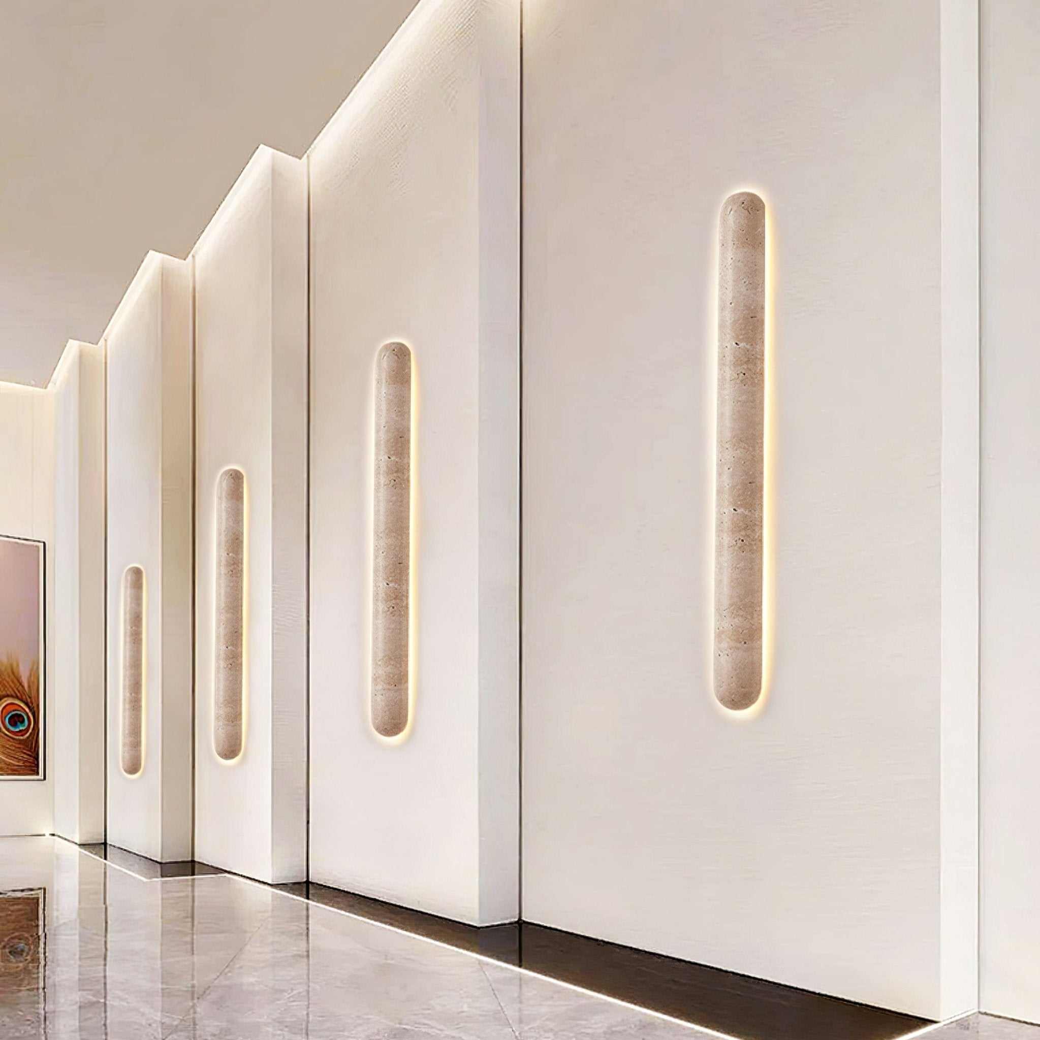 Syveniel Travertine Wall Light