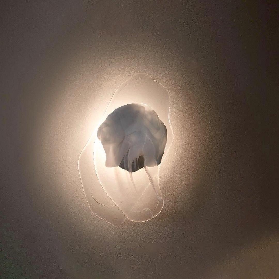 Blind Premium Nordic Art Glass Wall Lamp - Letslighting