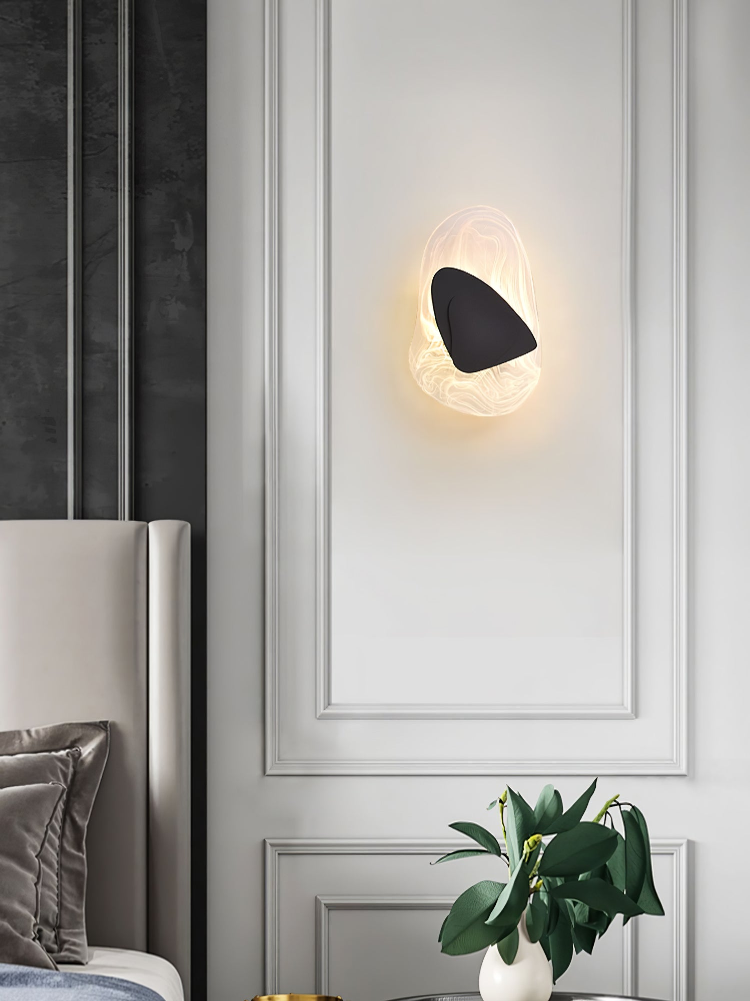 Blind Premium Nordic Art Glass Wall Lamp - Letslighting