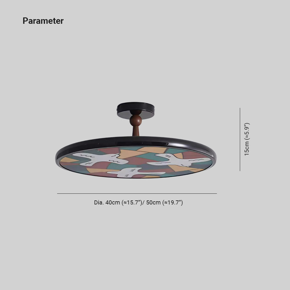 Soleil Flight Poetic Ceiling Lamp