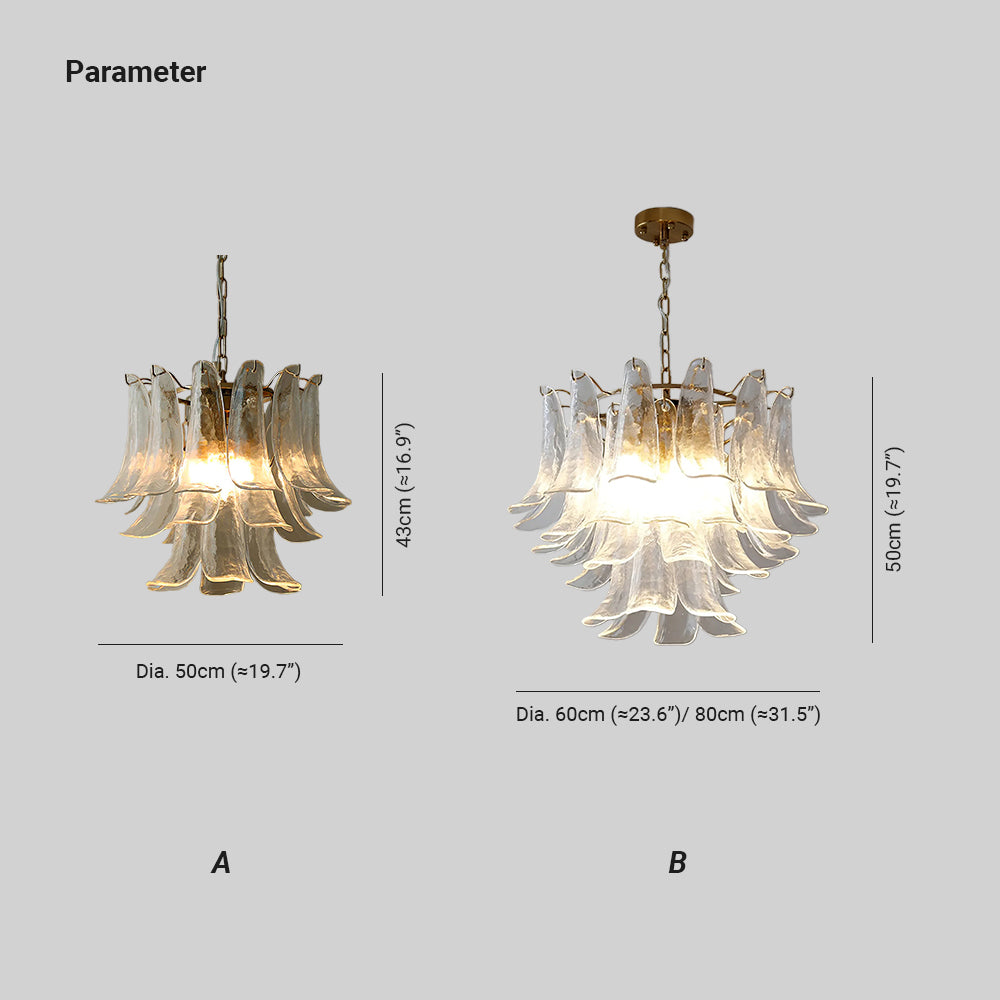 Moirai Murano Chandelier - Letslighting