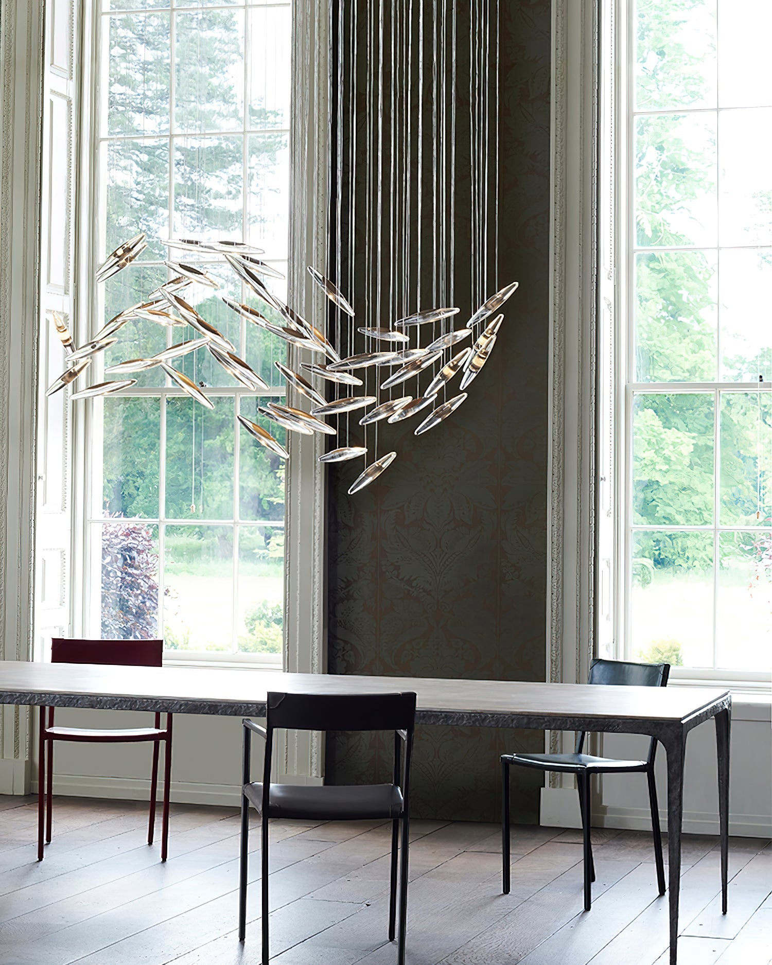 Armira Luxury Moonlight Whispers Glass Chandelier - Letslighting