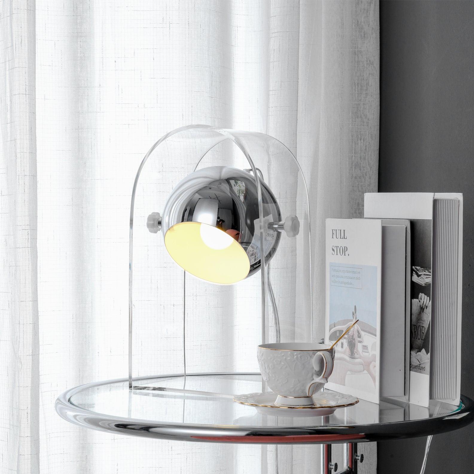 Tynza Steel Futuristic Table Lamp - Letslighting