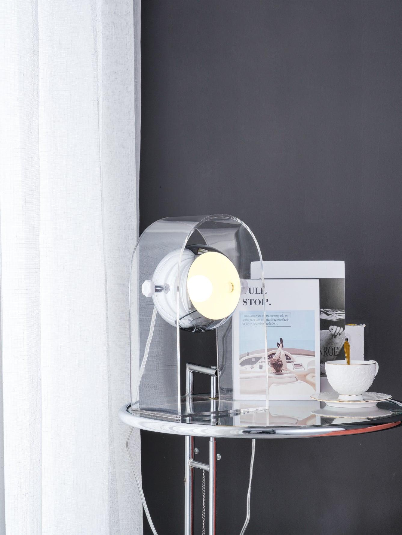 Tynza Steel Futuristic Table Lamp - Letslighting