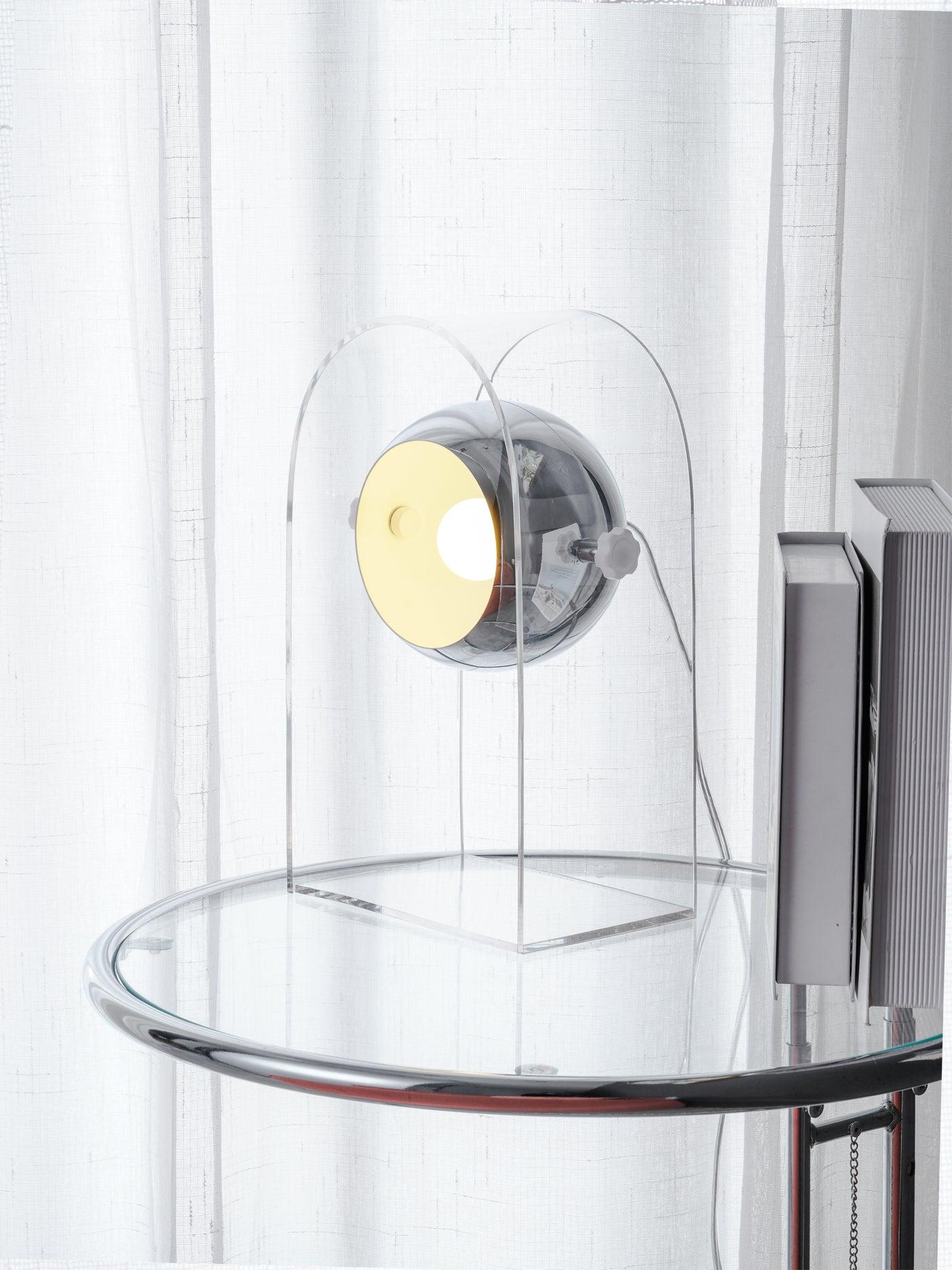 Tynza Steel Futuristic Table Lamp - Letslighting