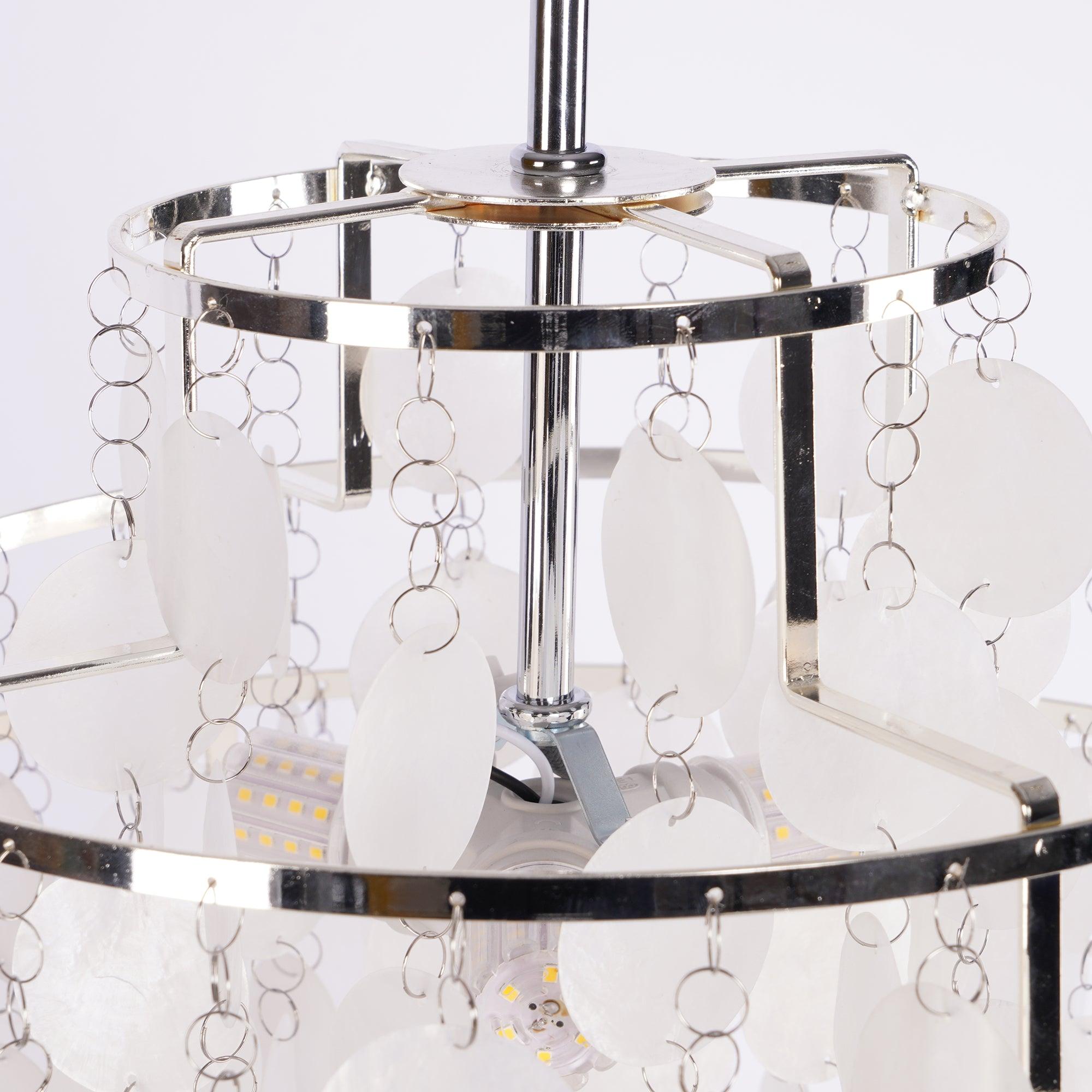 Lustra Pendant Lamp Round Shell Ring - Letslighting