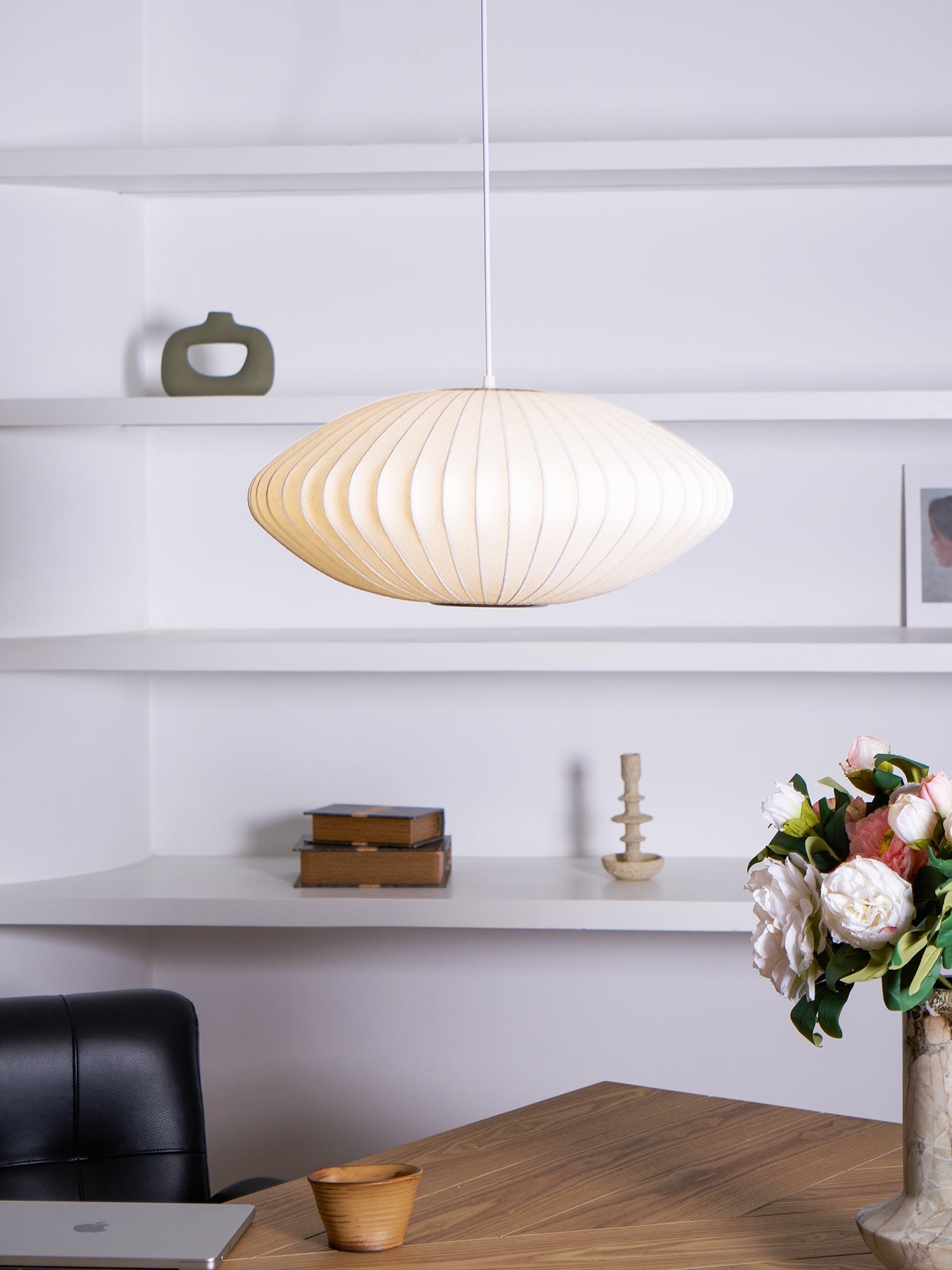 Nebula Bubble Mulberry Silk Pendant Lamp - Letslighting