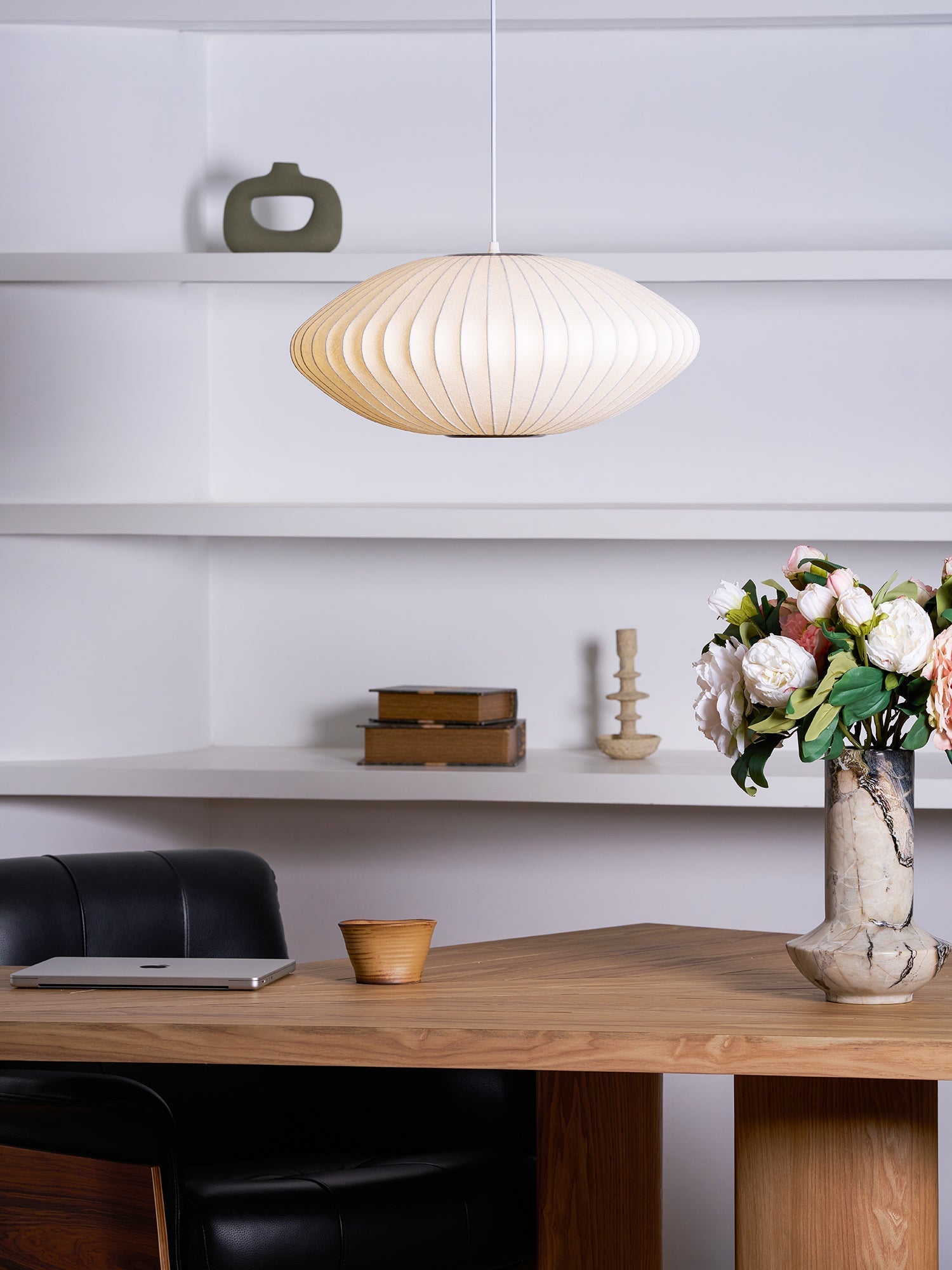 Nebula Bubble Mulberry Silk Pendant Lamp - Letslighting
