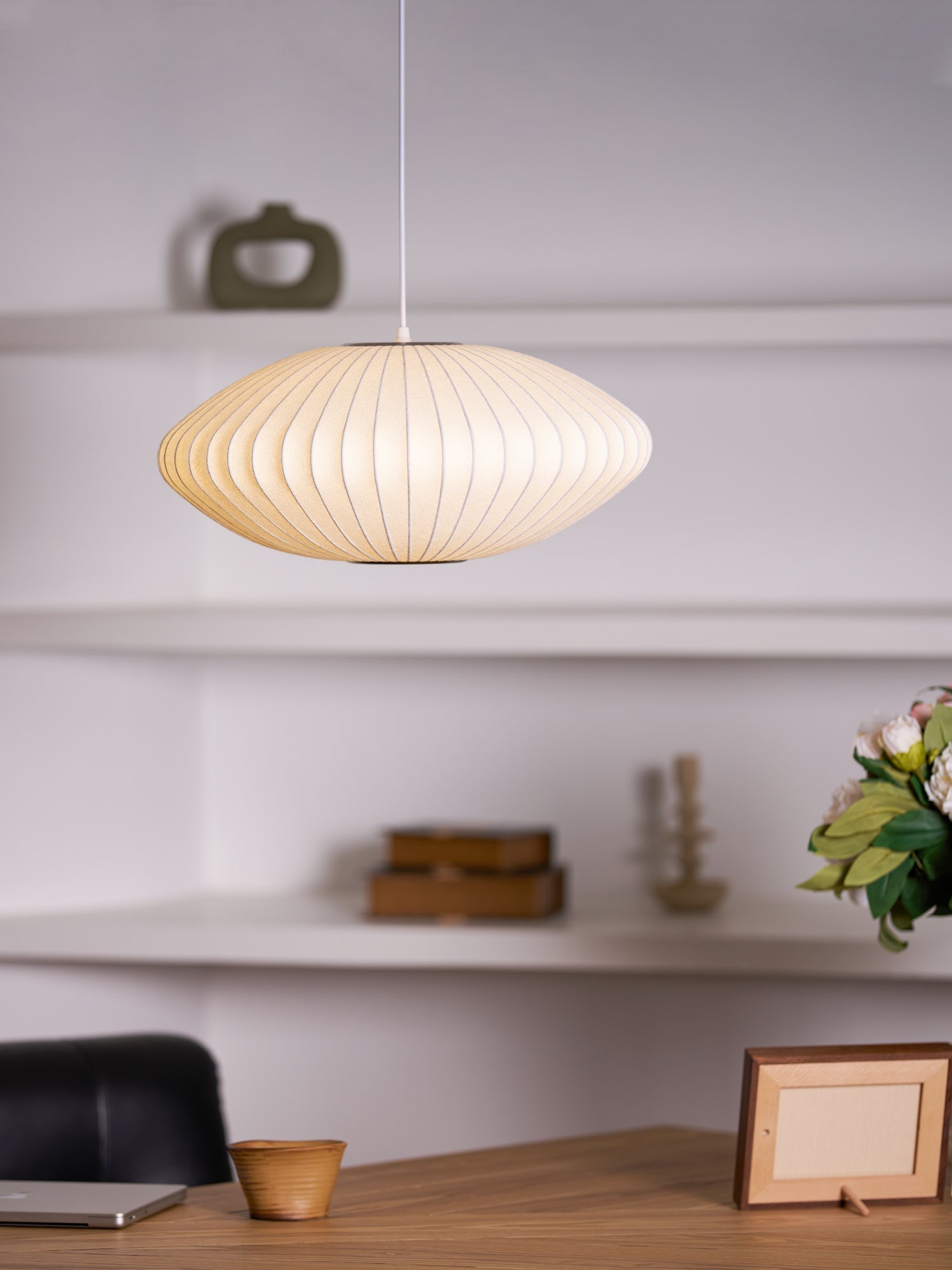 Nebula Bubble Mulberry Silk Pendant Lamp - Letslighting