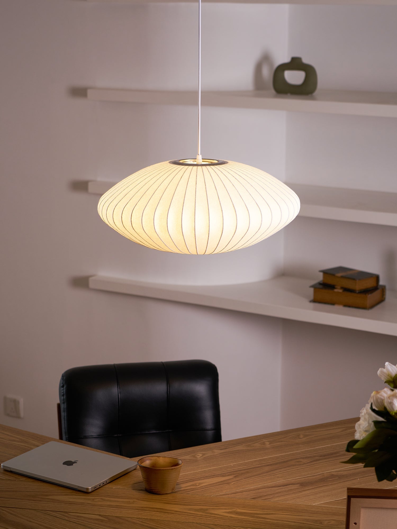Nebula Bubble Mulberry Silk Pendant Lamp - Letslighting