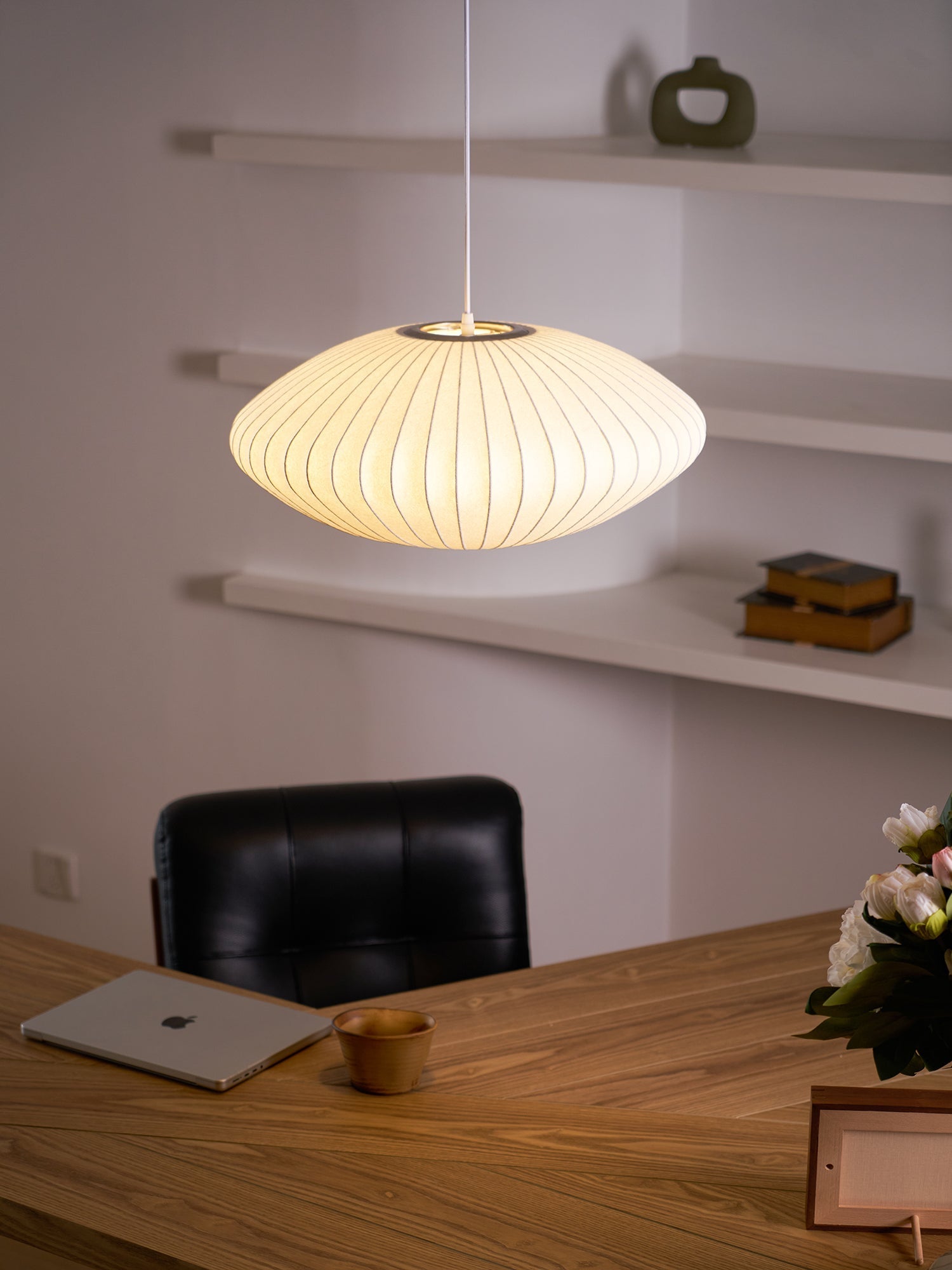 Nebula Bubble Mulberry Silk Pendant Lamp - Letslighting