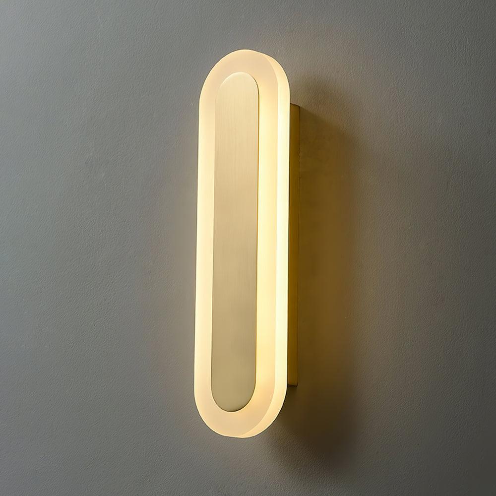 Daba Modern Minimalist Brass Wall Lamp - Letslighting