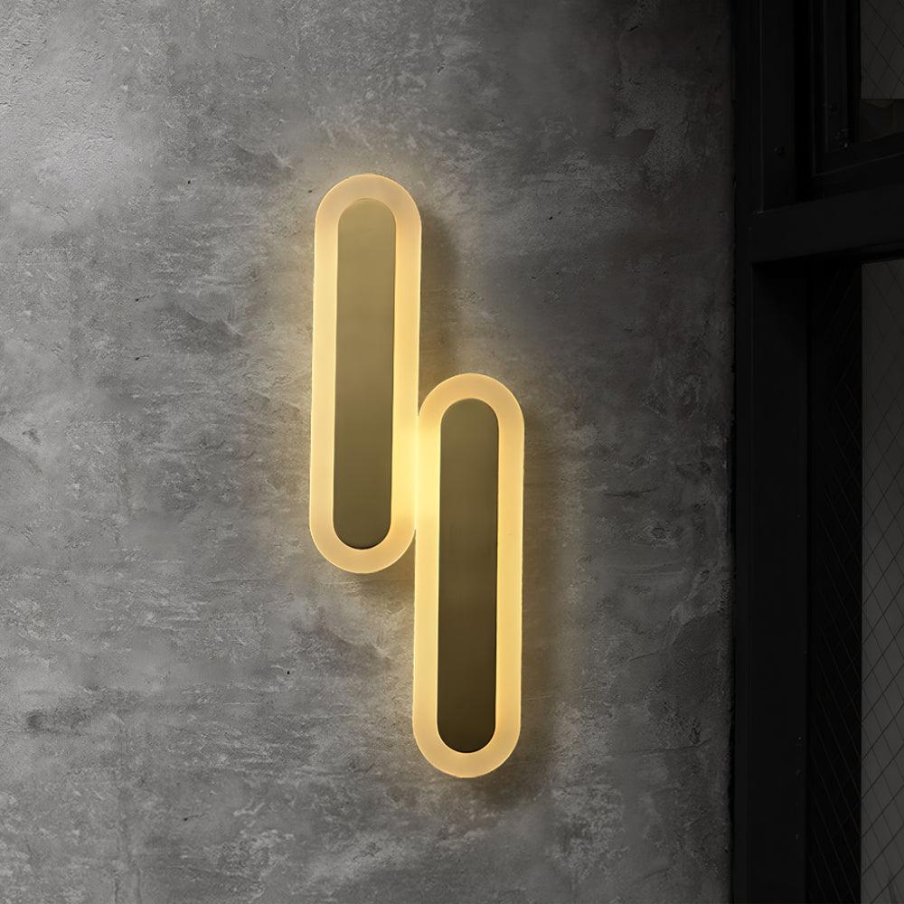 Daba Modern Minimalist Brass Wall Lamp - Letslighting