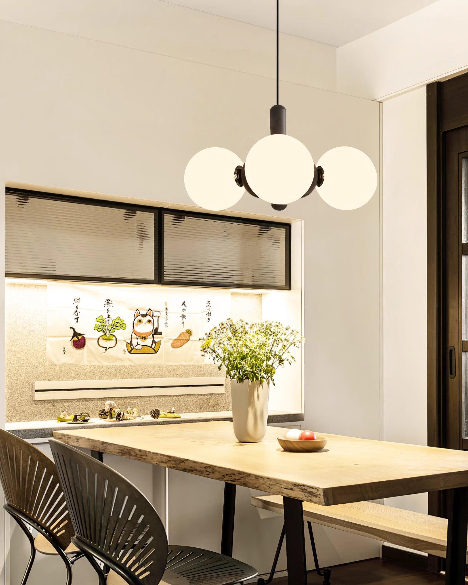Astra Minimalist Pendant Light Glass - Letslighting