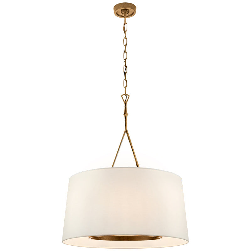 Wink Modern Minimalist Brass Fabric Pendant Lamp - Letslighting