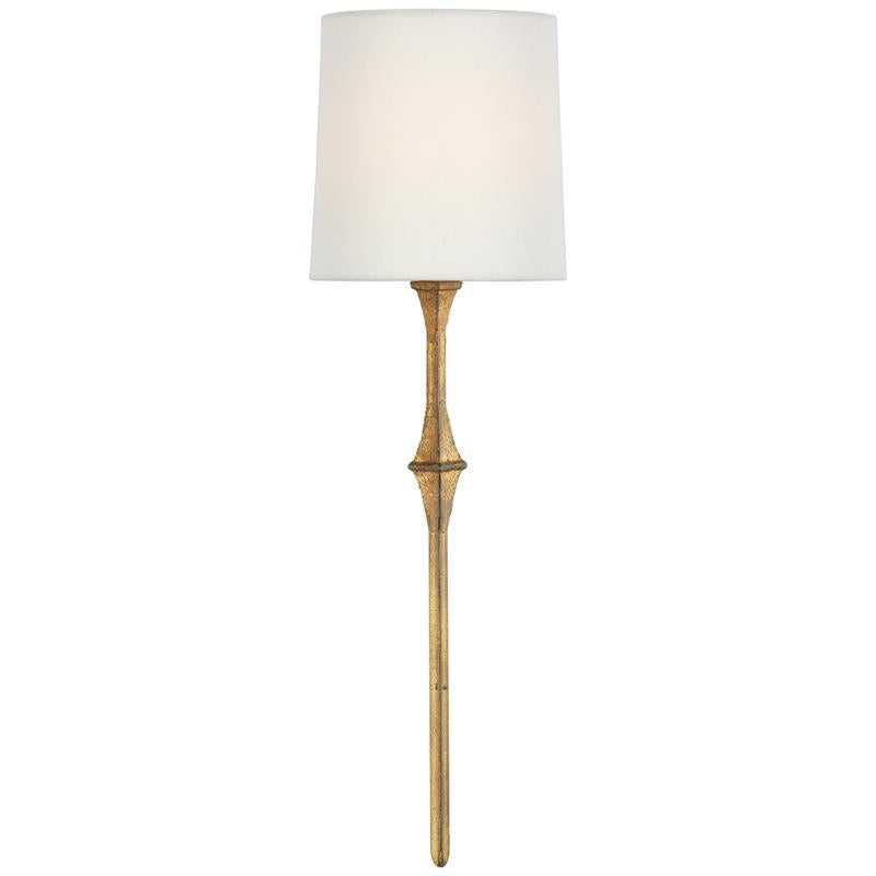 Yield Vintage Unique Brass Fabric Wall Lamp - Letslighting