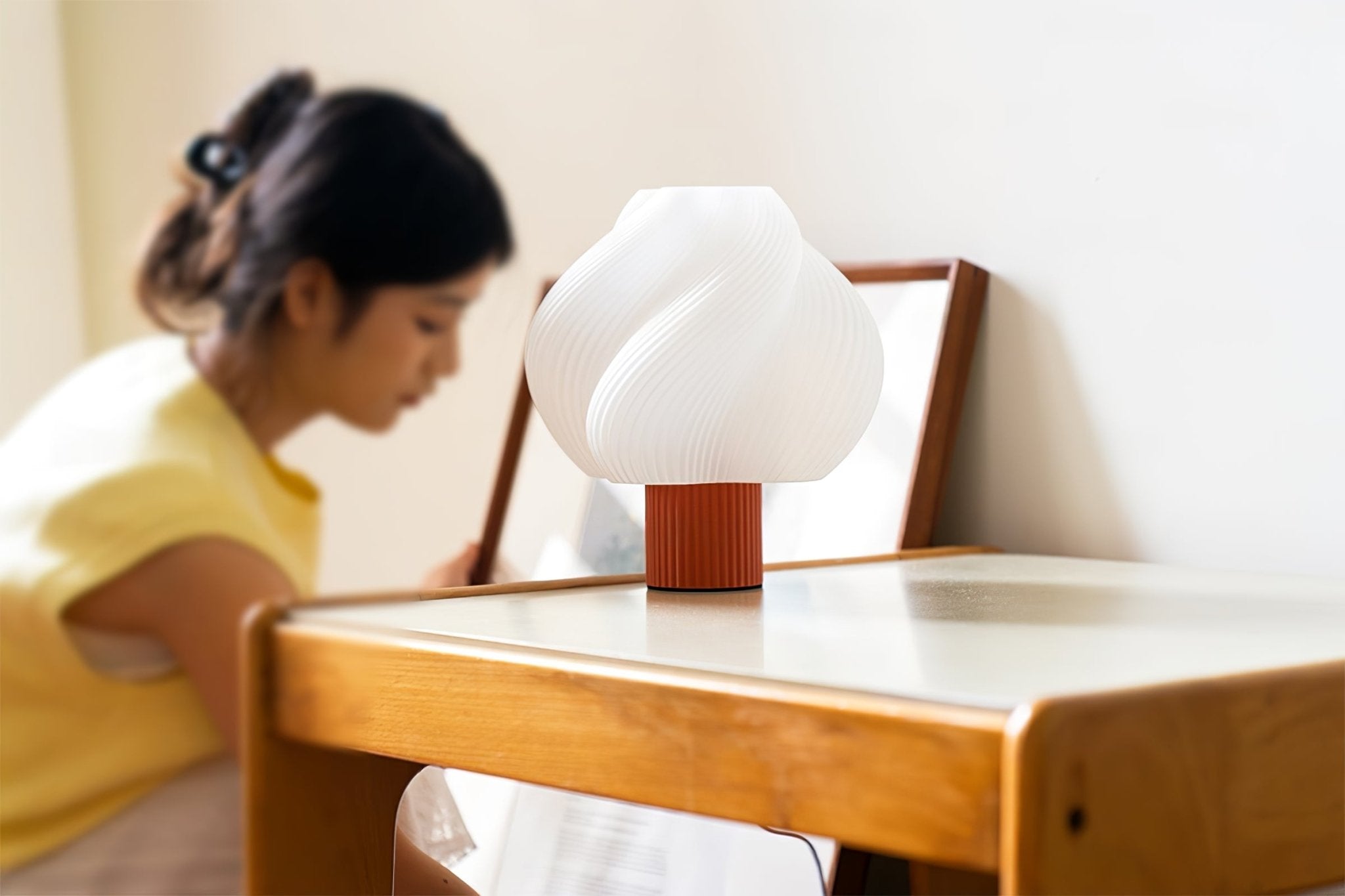 Buffy Modern Plastic Table Lamp - Letslighting